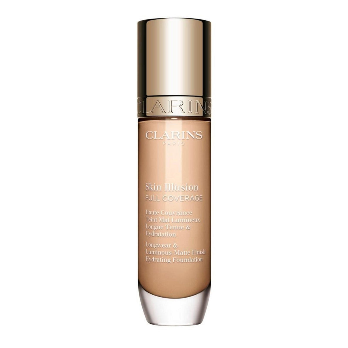 Clarins, Skin Illusion, Full täckning, Flytande foundation, 103N, 30 ml