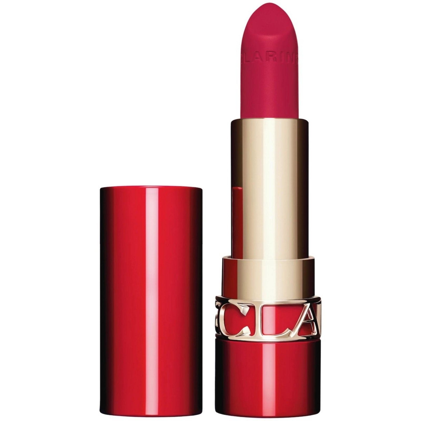 Clarins, Joli Rouge Velvet, Matt, Krämigt läppstift, 742V, Joli Rouge, 3.5 g