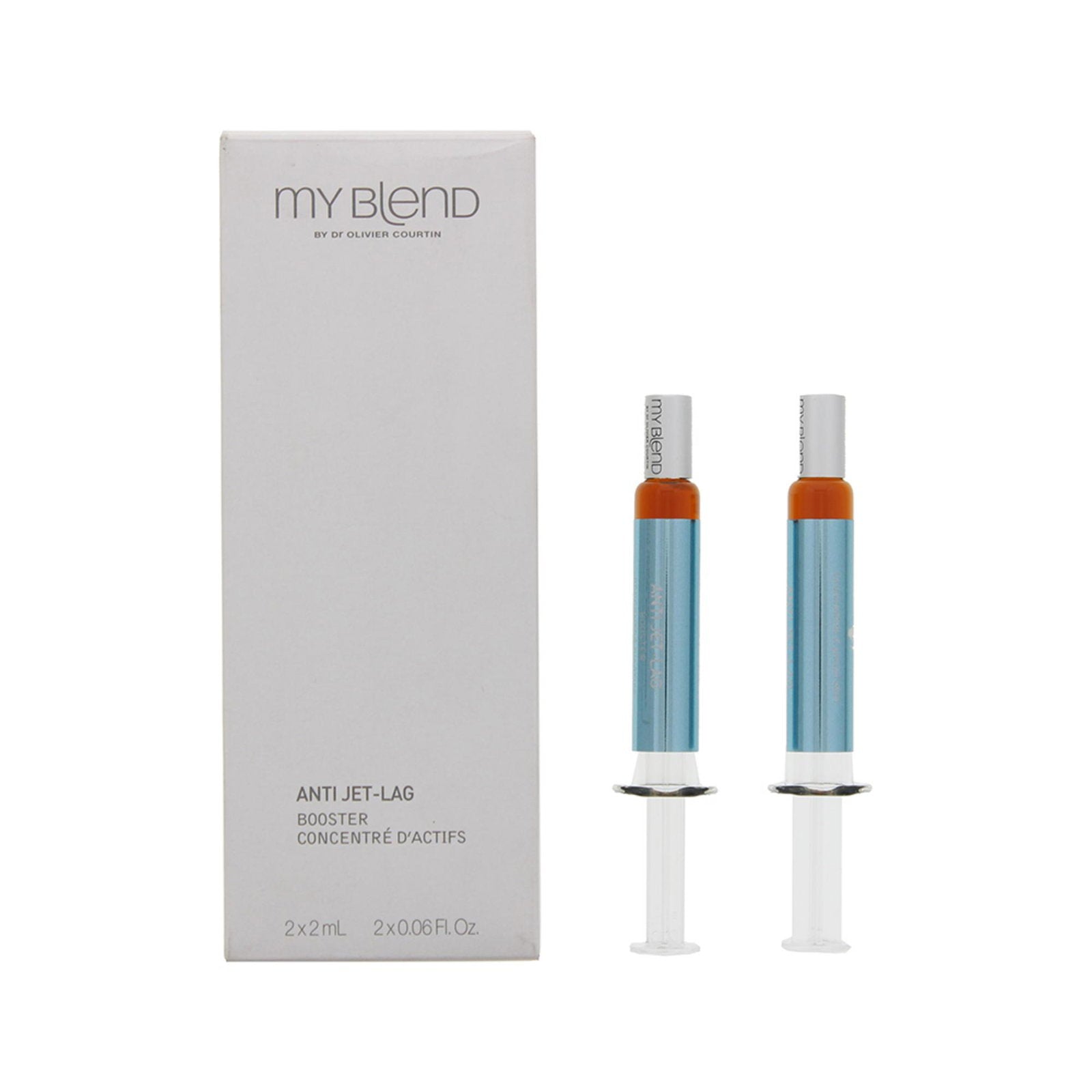 Duo Set, Clarins, My Blend, Botaniska extrakt, Revitalisering, Koncentrera, Ansikte, 2 st, 2 ml