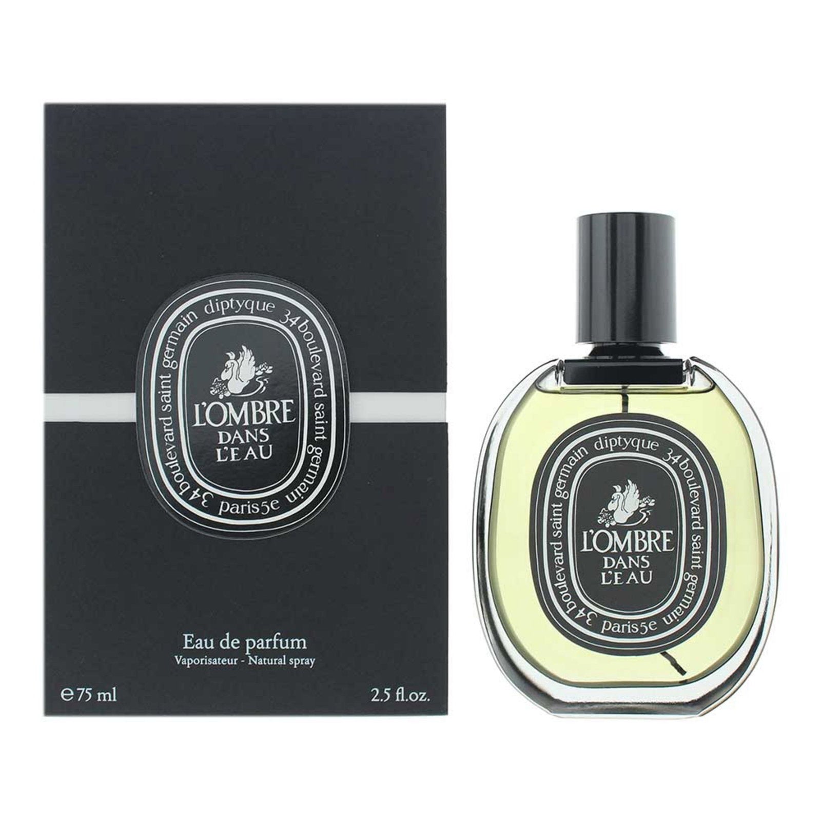 Diptyque, L'Ombre Dans L'Eau, Parfymvatten, Unisex, 75 ml