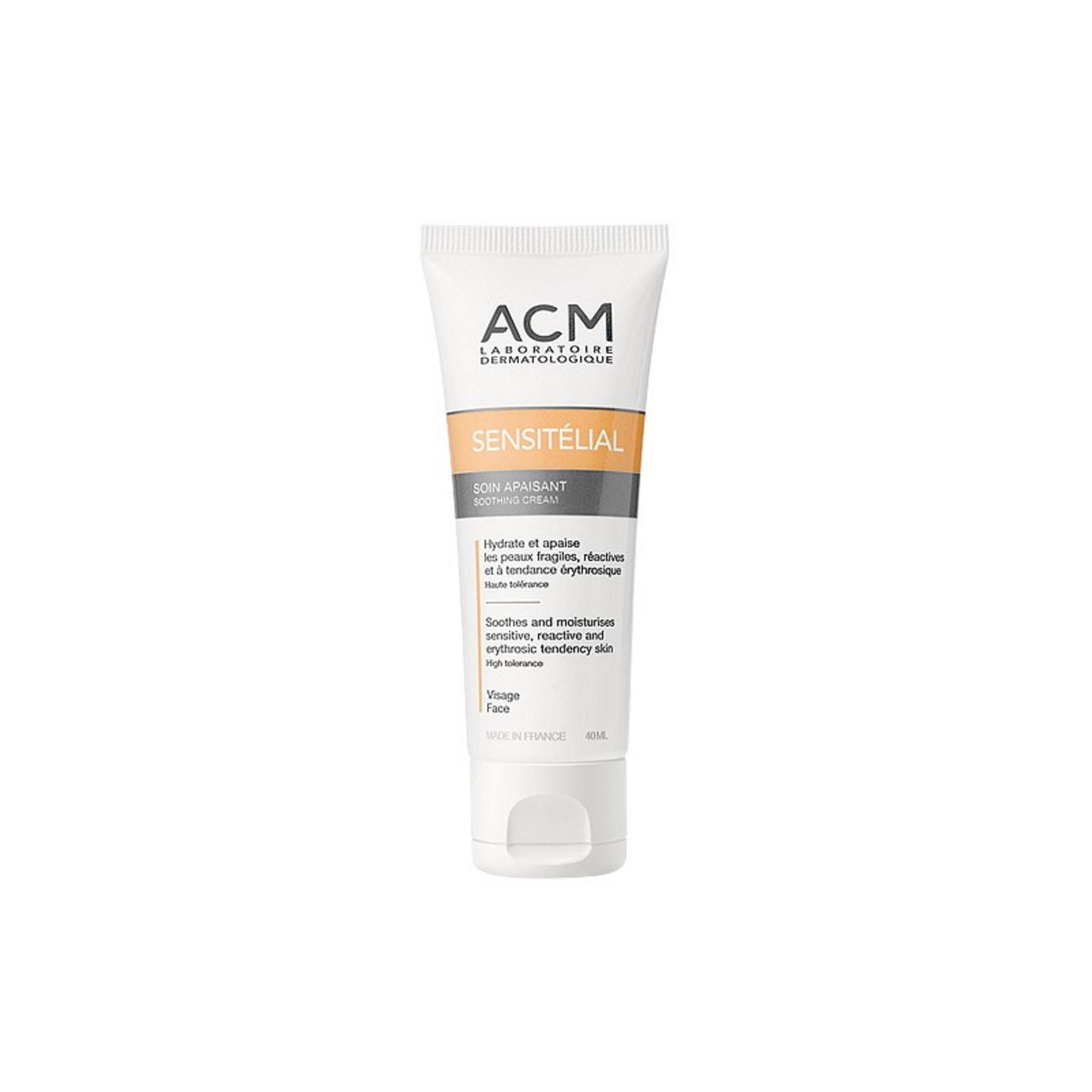 Laboratoire ACM, Sensitelial, Fuktgivande, Dag, Grädde, Ansikte, 40 ml