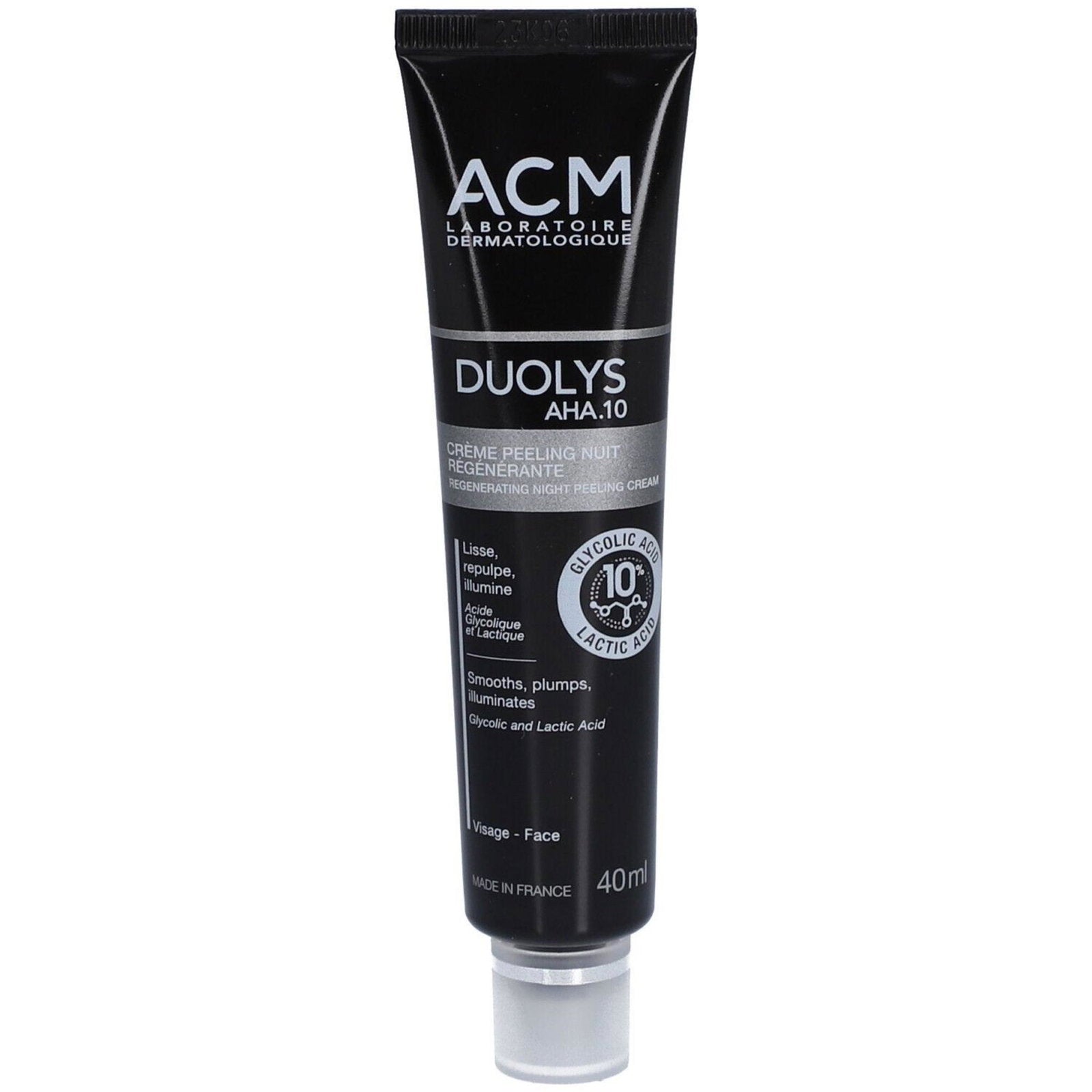 Laboratoire ACM, Duolys, Skalning, Natt, Grädde, För ansiktet, 40 ml