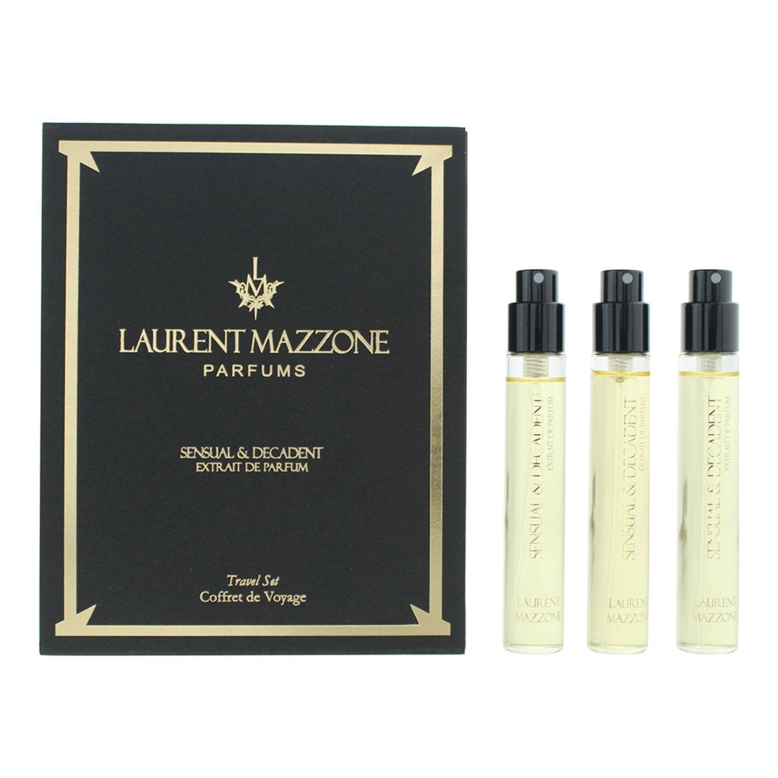 Set Trio, Laurent Mazzone, Sensual & Decadent, Parfymextrakt, Unisex, 3 st, 15 ml