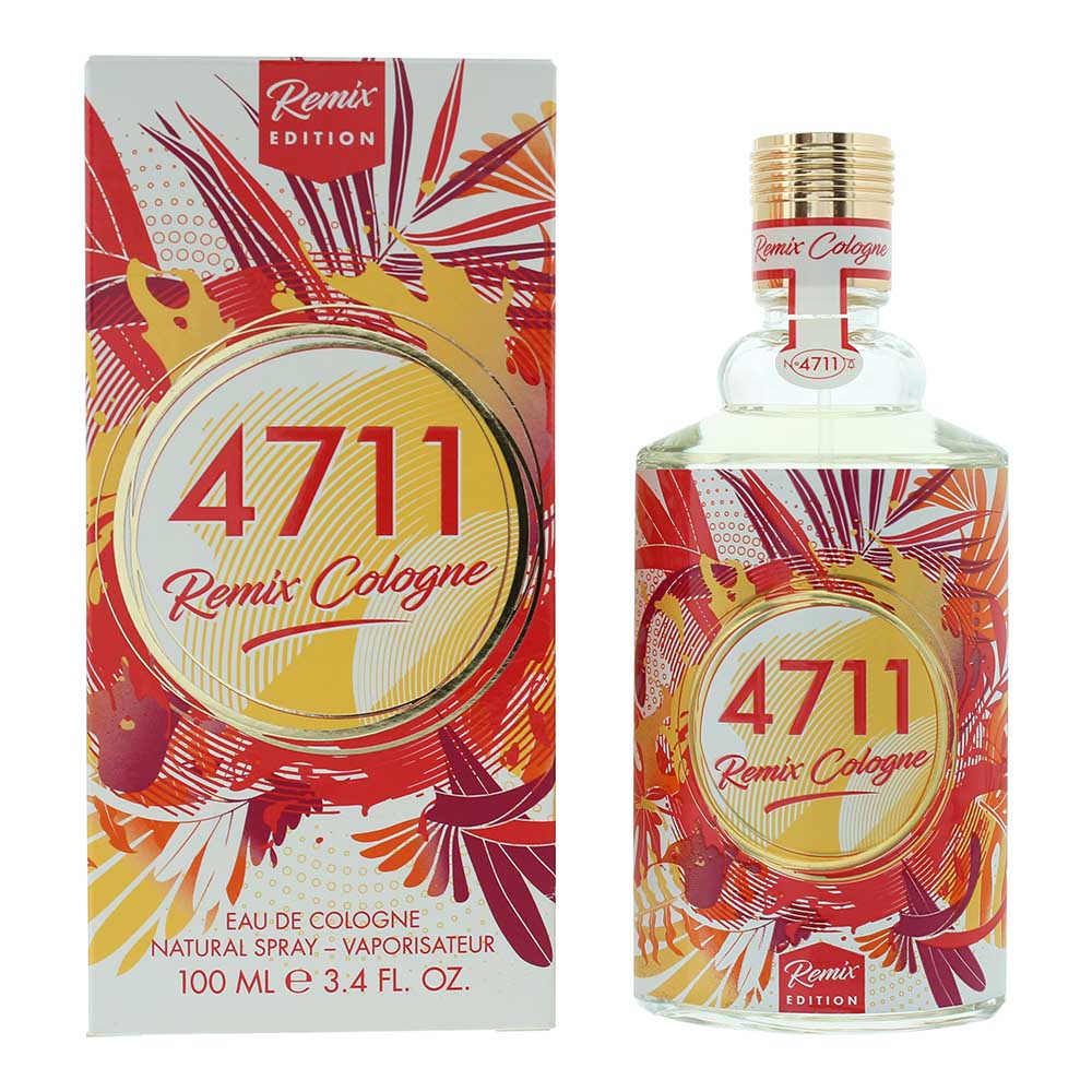 4711, Remix Grapefruit, Eau de Cologne, Unisex, 100 ml