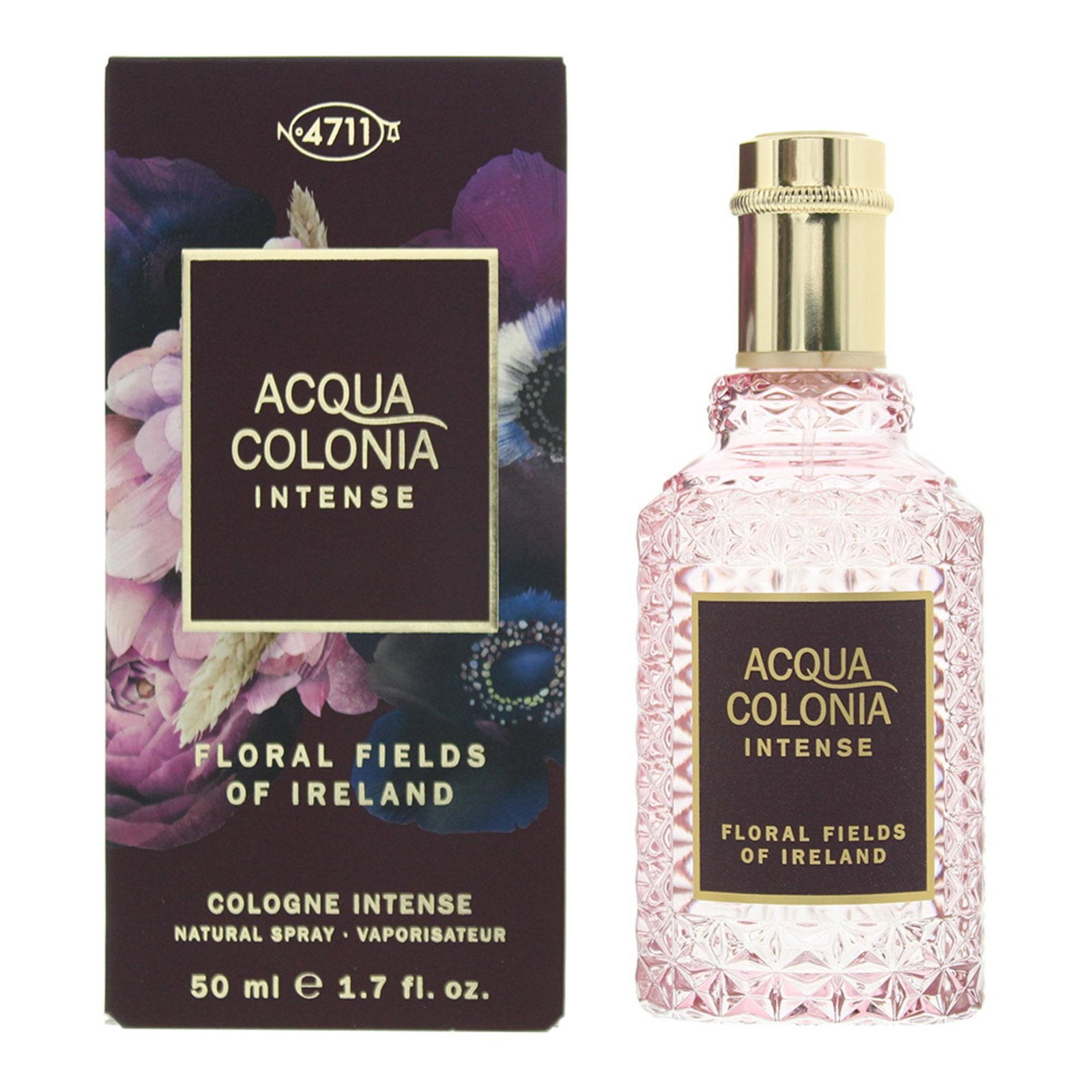 4711, Acqua Colonia Intense Floral Fields Of Ireland, Eau de Cologne, Unisex, 50 ml