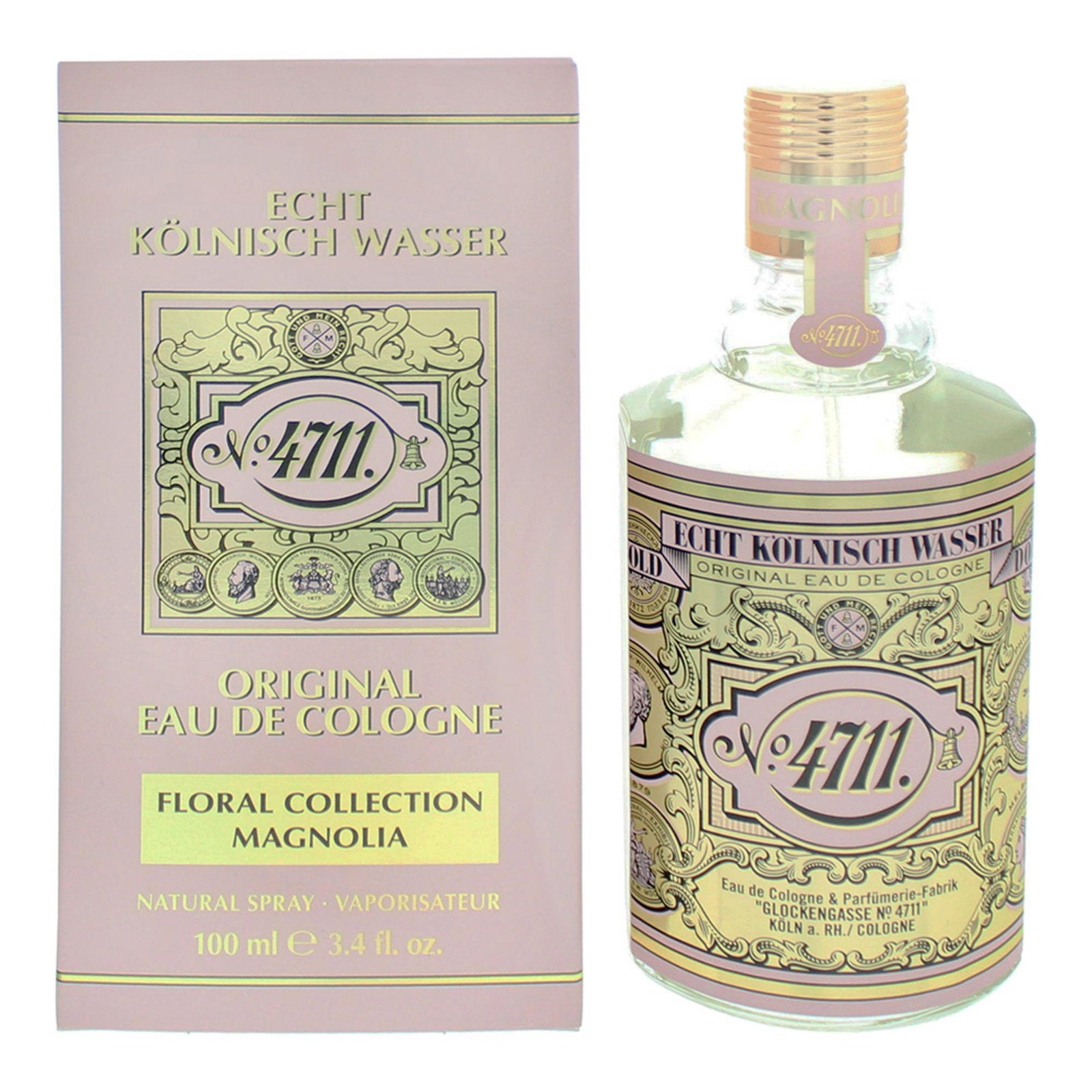 4711, Floral Collection Magnolia, Eau de Cologne, Unisex, 100 ml