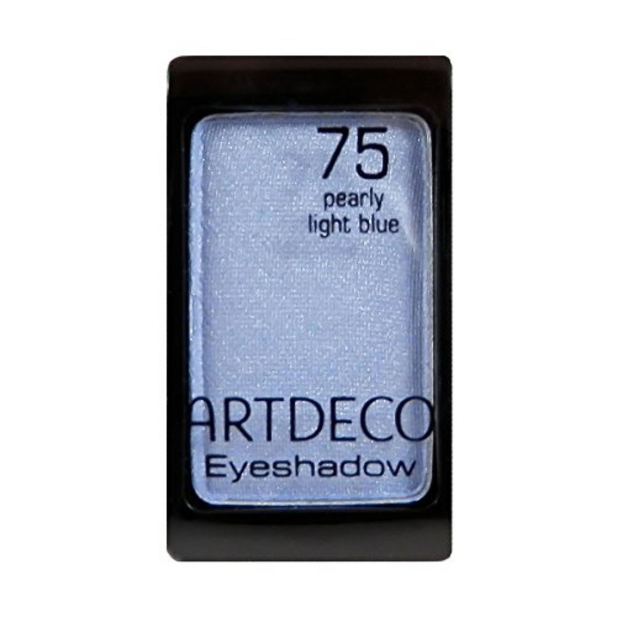 ArtDeco, ArtDeco, Ögonskuggspuder, 75, Pearly Light Blue, 1 nyans, Påfyllning, 0.8 g