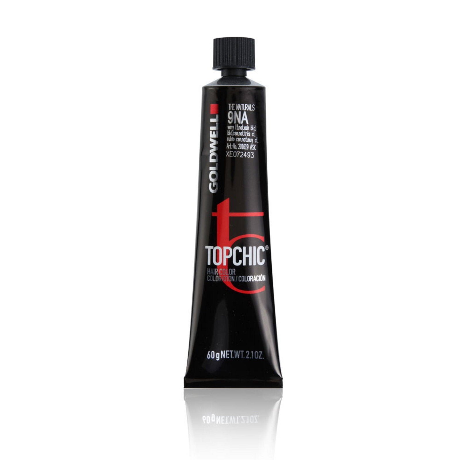 Goldwell, TopChic, Permanent hårfärg, 9NA Very Light Natural Ash Blonde, 60 ml