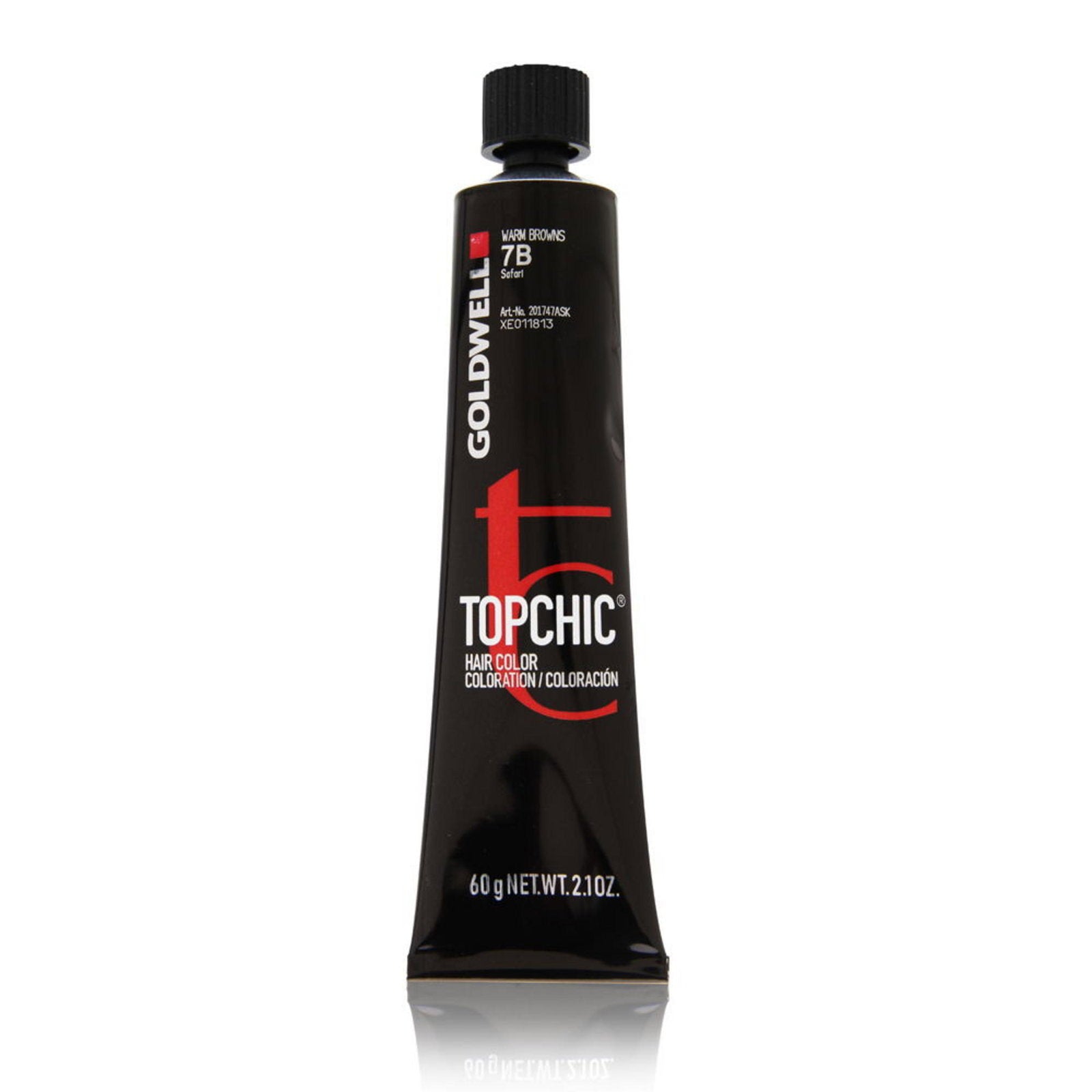 Goldwell, TopChic, Permanent hårfärg, 7B Safari, 60 ml