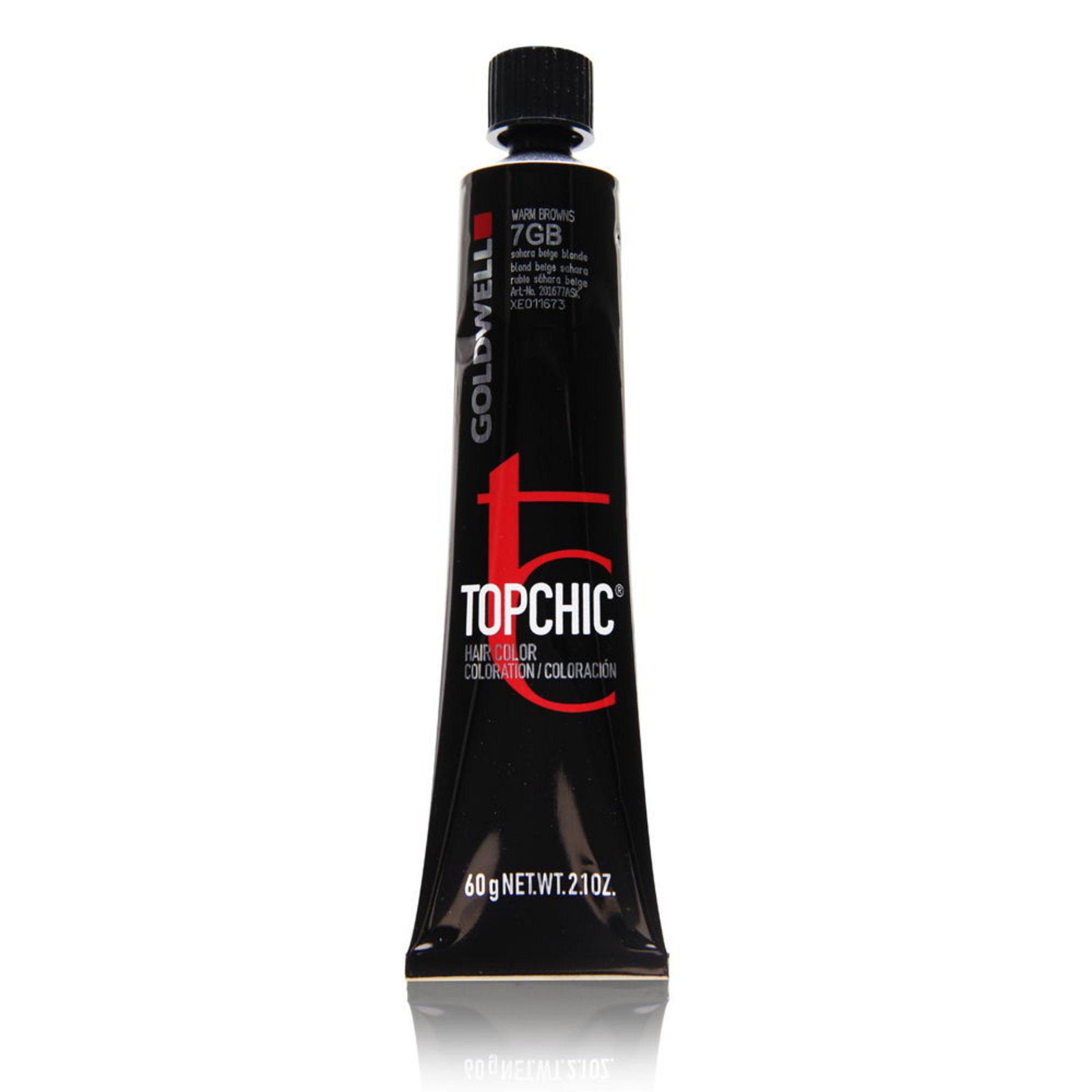 Goldwell, TopChic, Permanent hårfärg, 7GB Sahara Beige Blonde, 60 ml