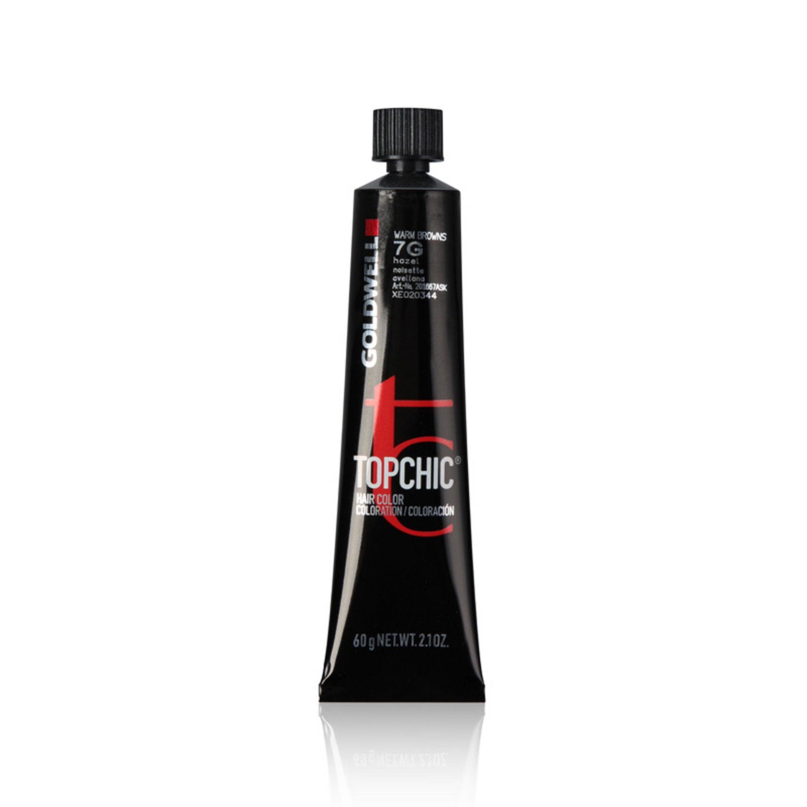 Goldwell, TopChic, Permanent hårfärg, 7G Hazel, 60 ml