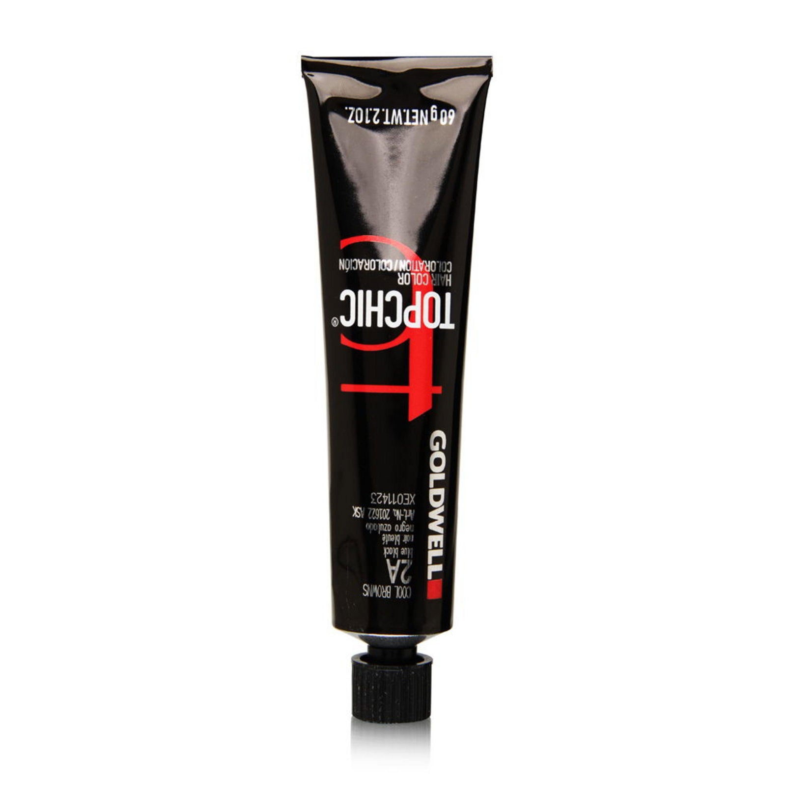 Goldwell, TopChic, Permanent hårfärg, 2A Blue Black, 60 ml