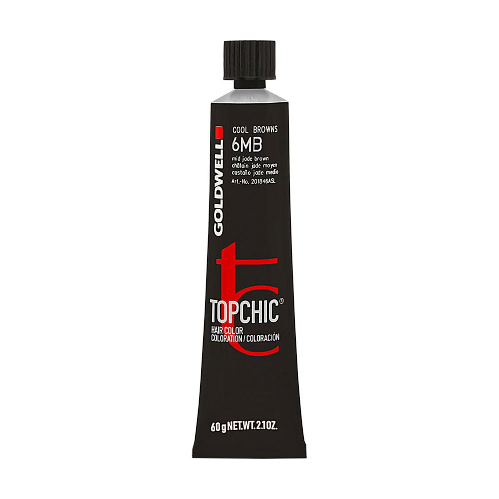 Goldwell, TopChic, Permanent hårfärg, 6MB , 60 ml