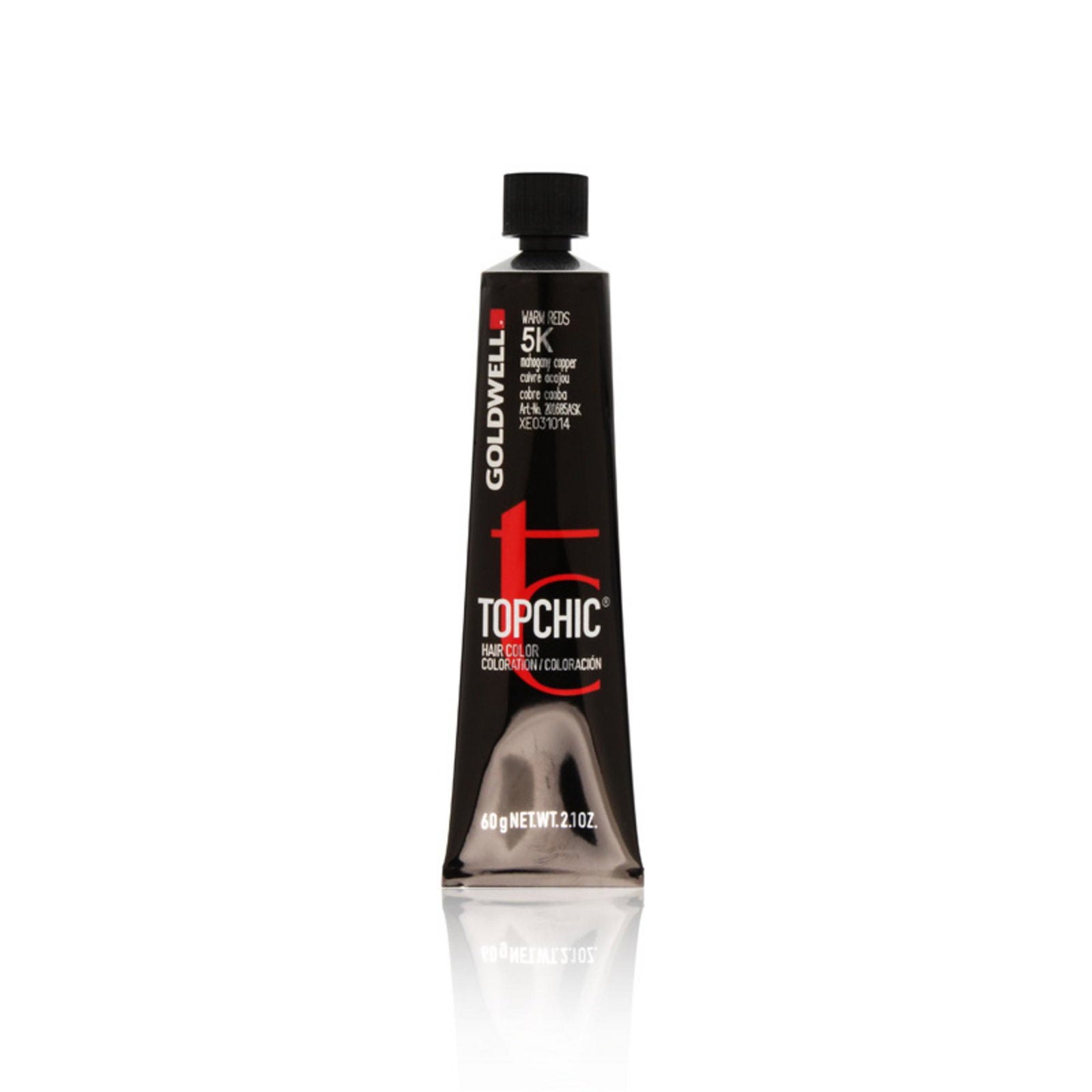 Goldwell, TopChic, Permanent hårfärg, 5K Mahogany Copper, 60 ml