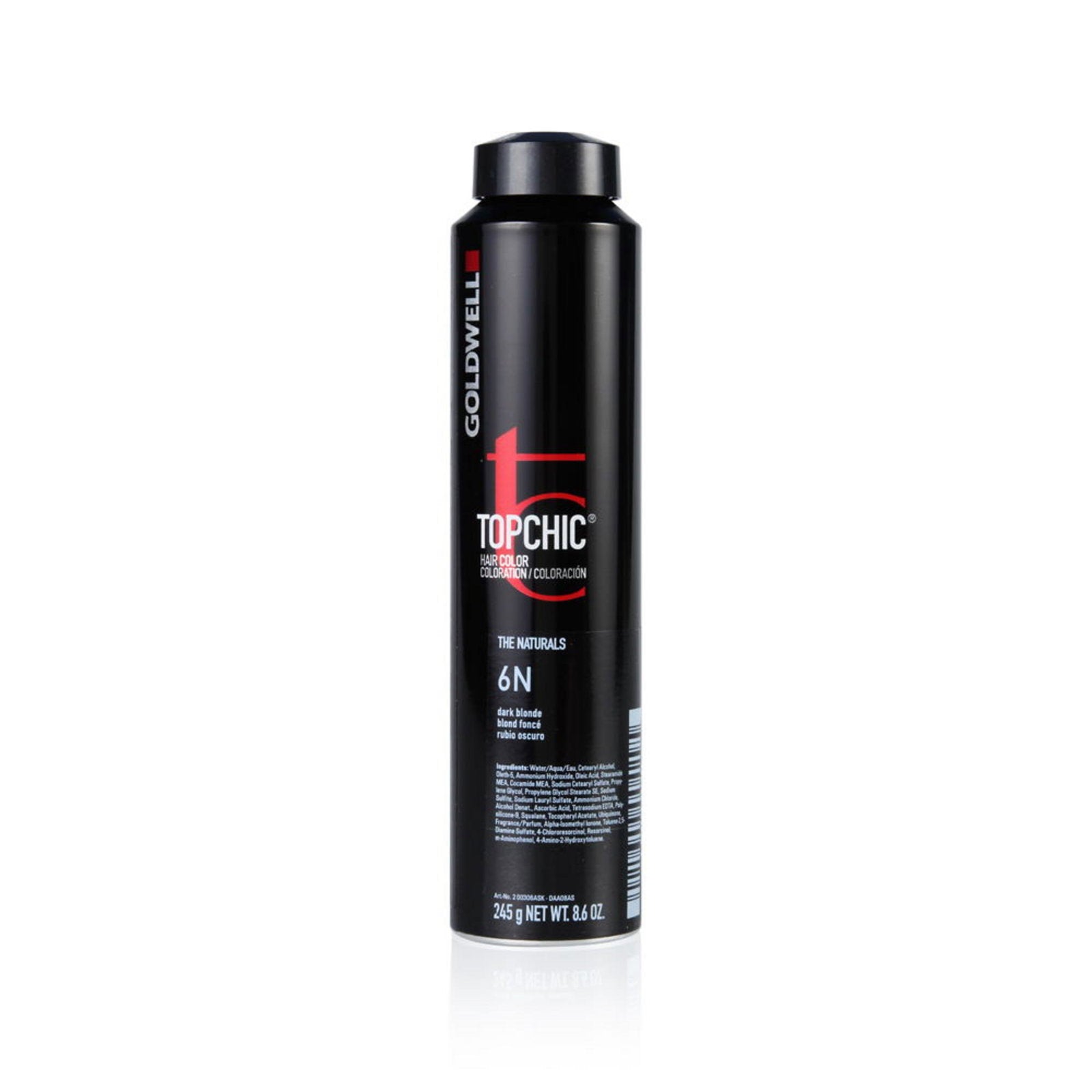 Goldwell, TopChic, Permanent hårfärg, 6N Dark Blonde, 250 ml