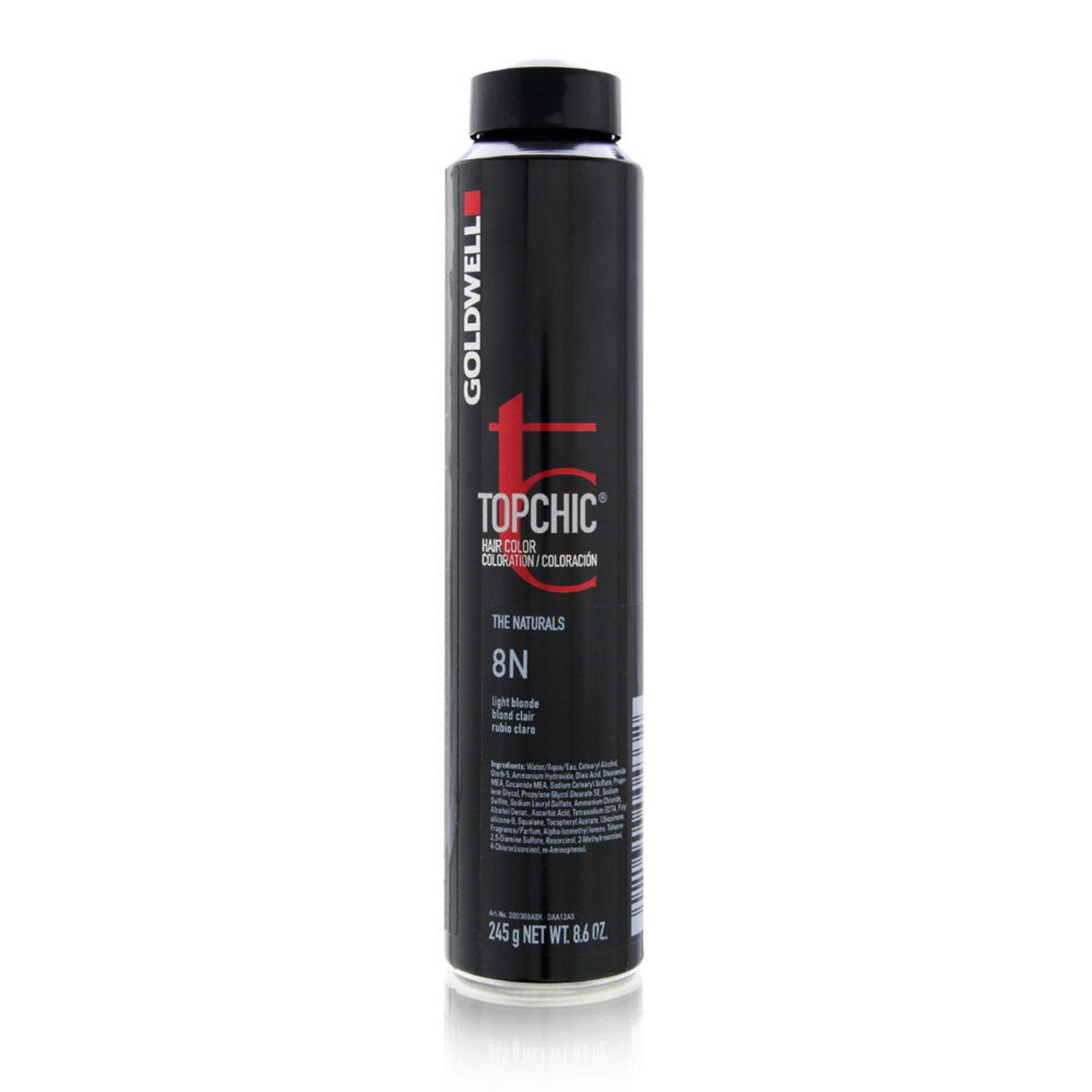 Goldwell, TopChic, Permanent hårfärg, 8N Light Blonde, 250 ml