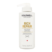 Goldwell, Dualsenses Rich Repair, Hårbehandlingskräm mask, 60 Sec Treatment, 500 ml