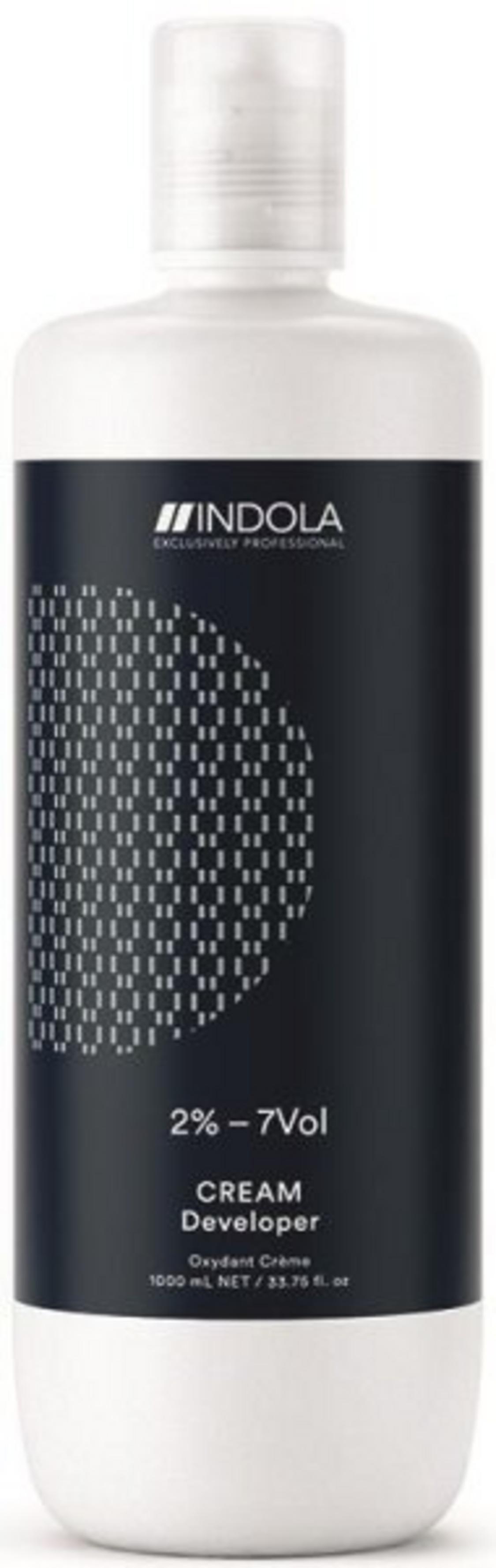 Indola, Cream Developer, Håroxideringskräm, 2%, 7, 1000 ml