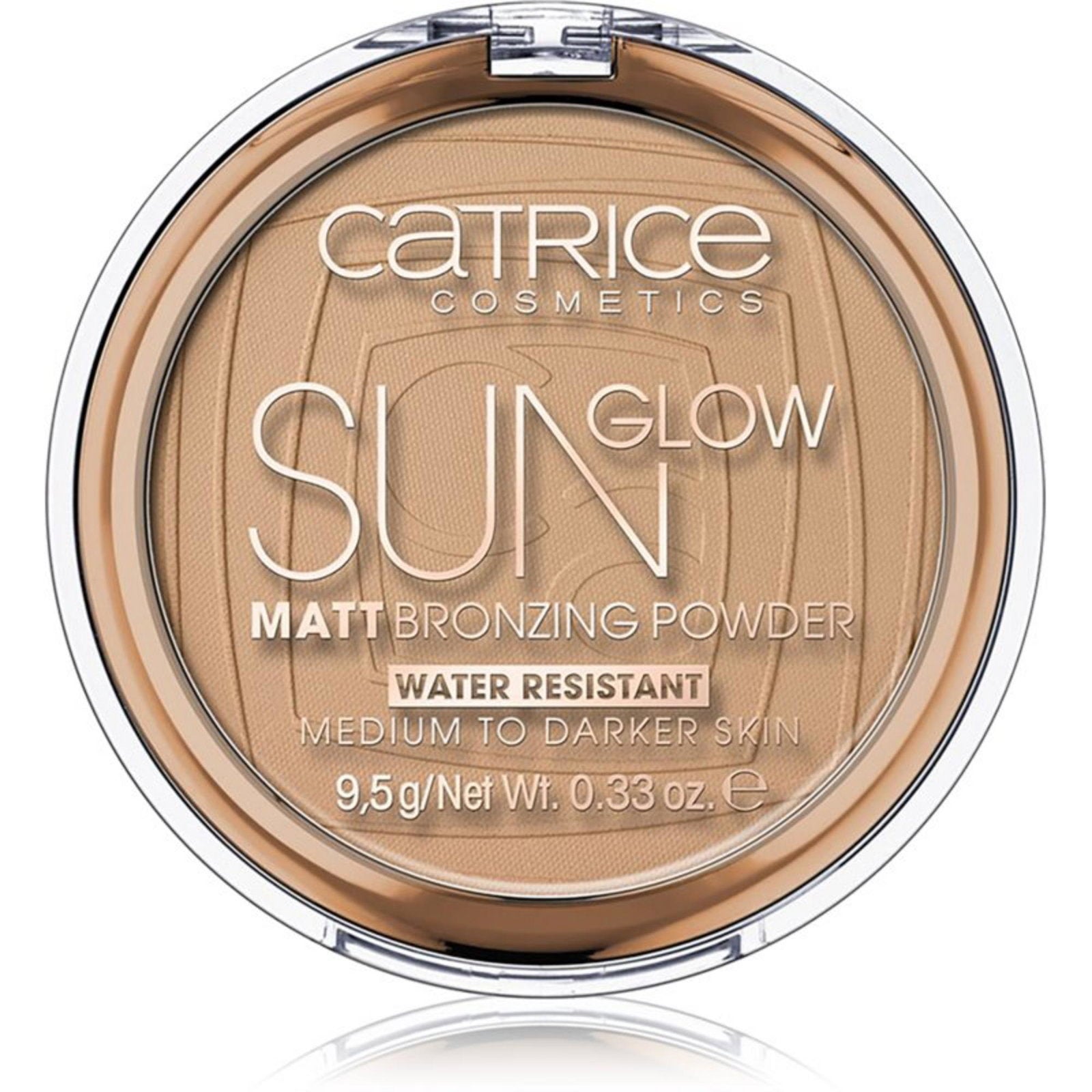 Catrice, Sun Glow, Naturlig, Bronzer kompaktpuder, 035, Universal Bronze, 9.5 g