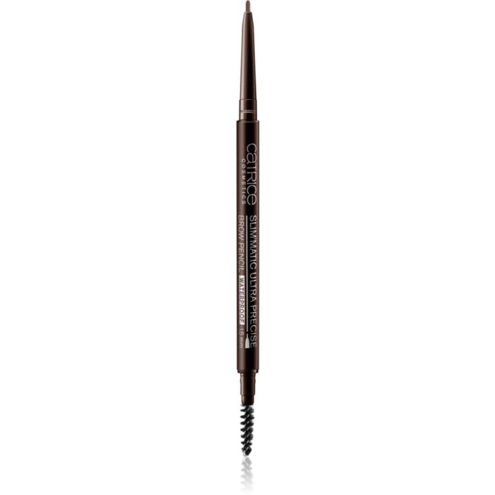 Catrice, Slim Matic, Ultra-exakt, Ögonbrynskräm penna & borste 2-i-1, 040, Sval brun, 0.05 g