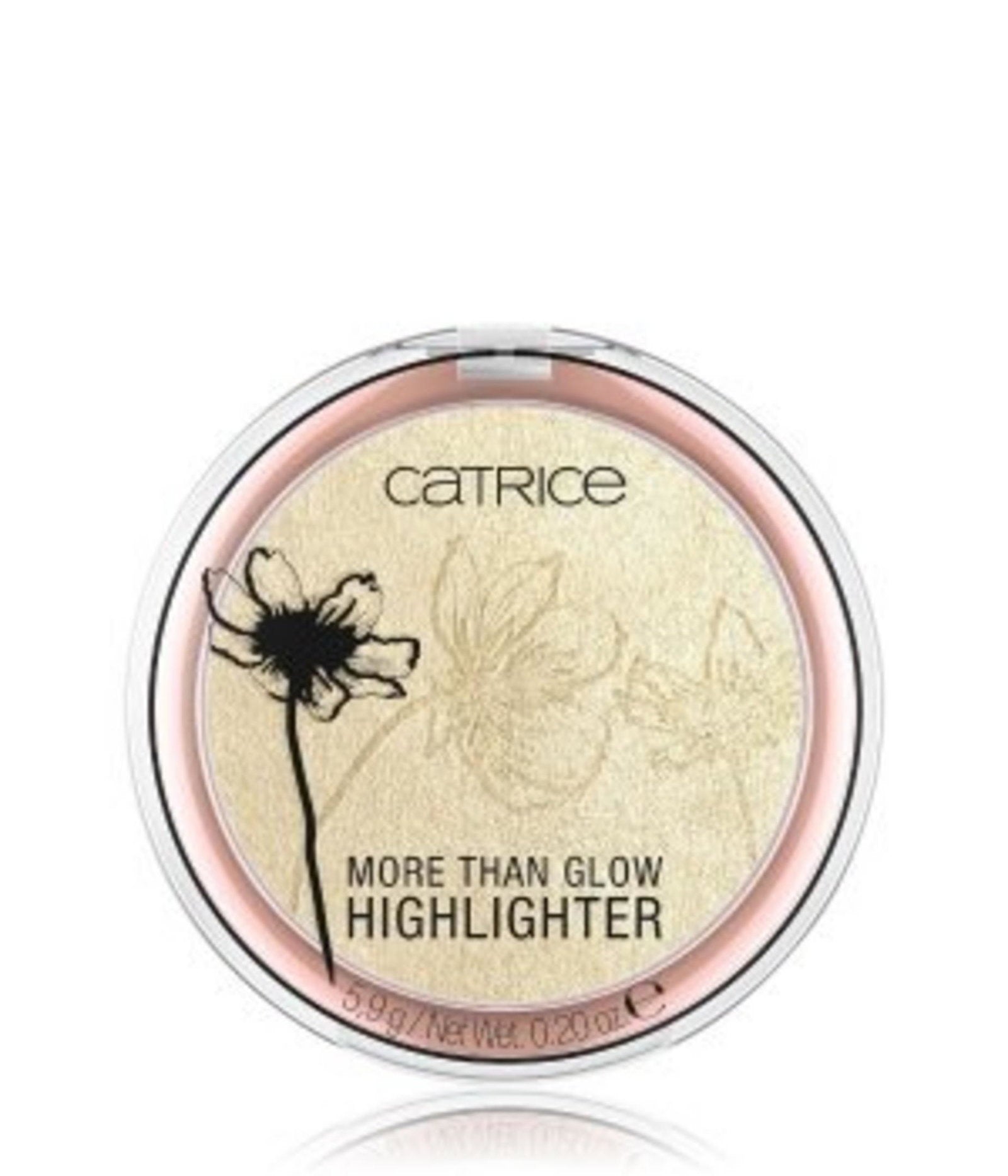 Catrice, More Than Glow, Lysande, Blush highlighter kompakt, 010, Ultimate Platinum Glaze, 5.9 g