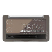 Catrice, Brow Powder Set, Vattentät, Matt, Ögonbrynspuder, 010, Askblond, 4 g