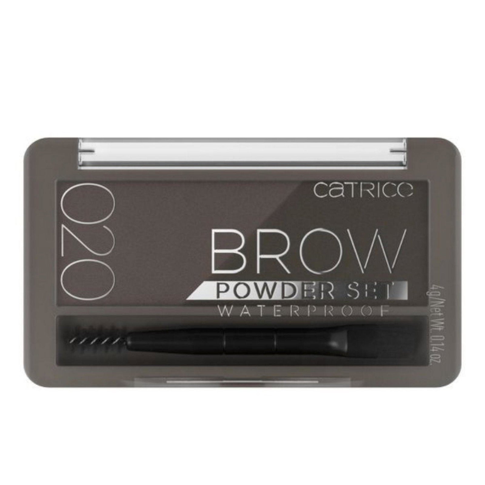 Catrice, Brow Powder Set, Vattentät, Matt, Ögonbrynspuder, 020, Ask, 4 g