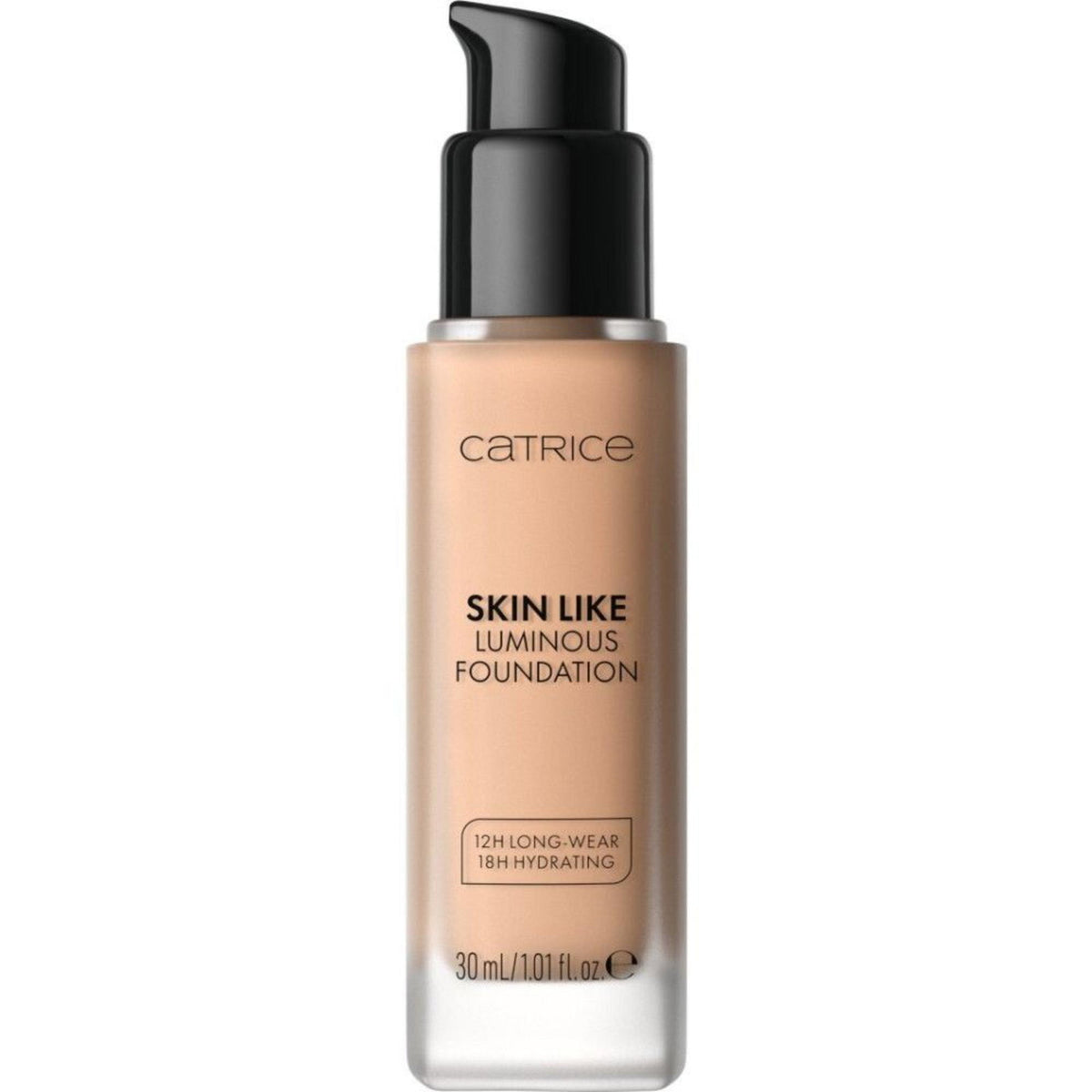 Catrice, Skin Like Luminous Foundation, Vattentät, Hydrating & Illuminating, Flytande foundation, 020N, 30 ml
