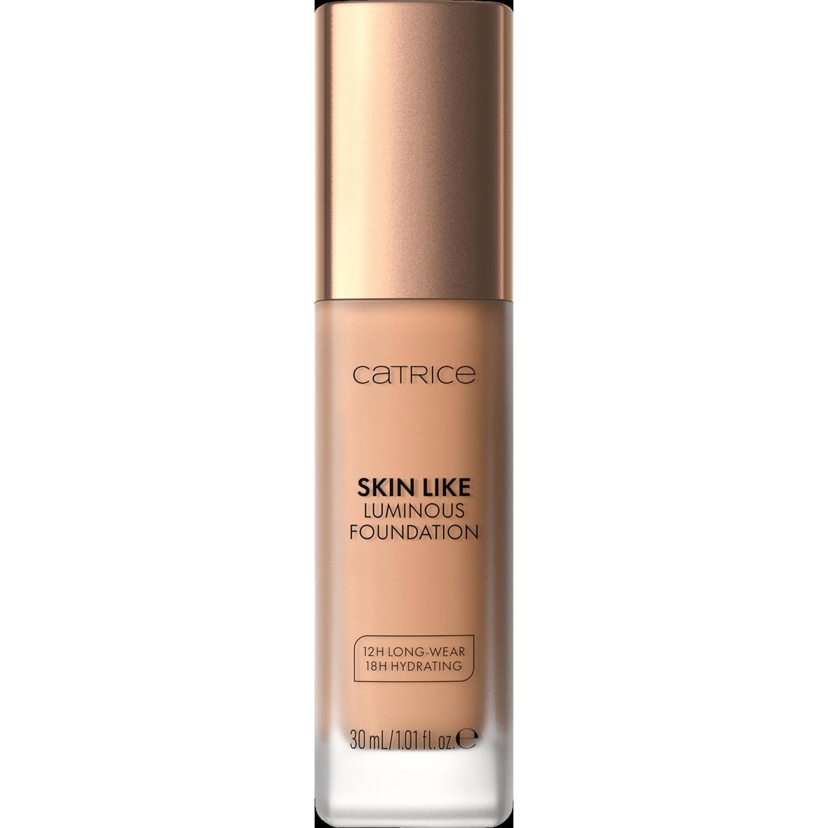 Catrice, Skin Like Luminous Foundation, Vattentät, Natural Glow, Illuminating, Hydrating & Long Lasting, Flytande foundation, 032W, 30 ml