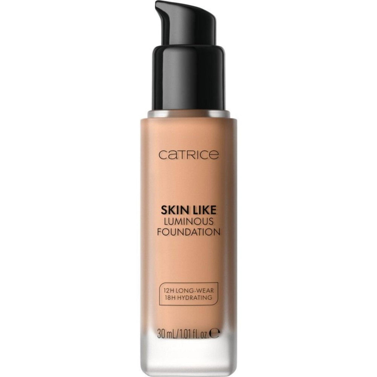 Catrice, Skin Like Luminous Foundation, Vattentät, Natural Glow, Illuminating, Hydrating & Long Lasting, Flytande foundation, 032W, 30 ml
