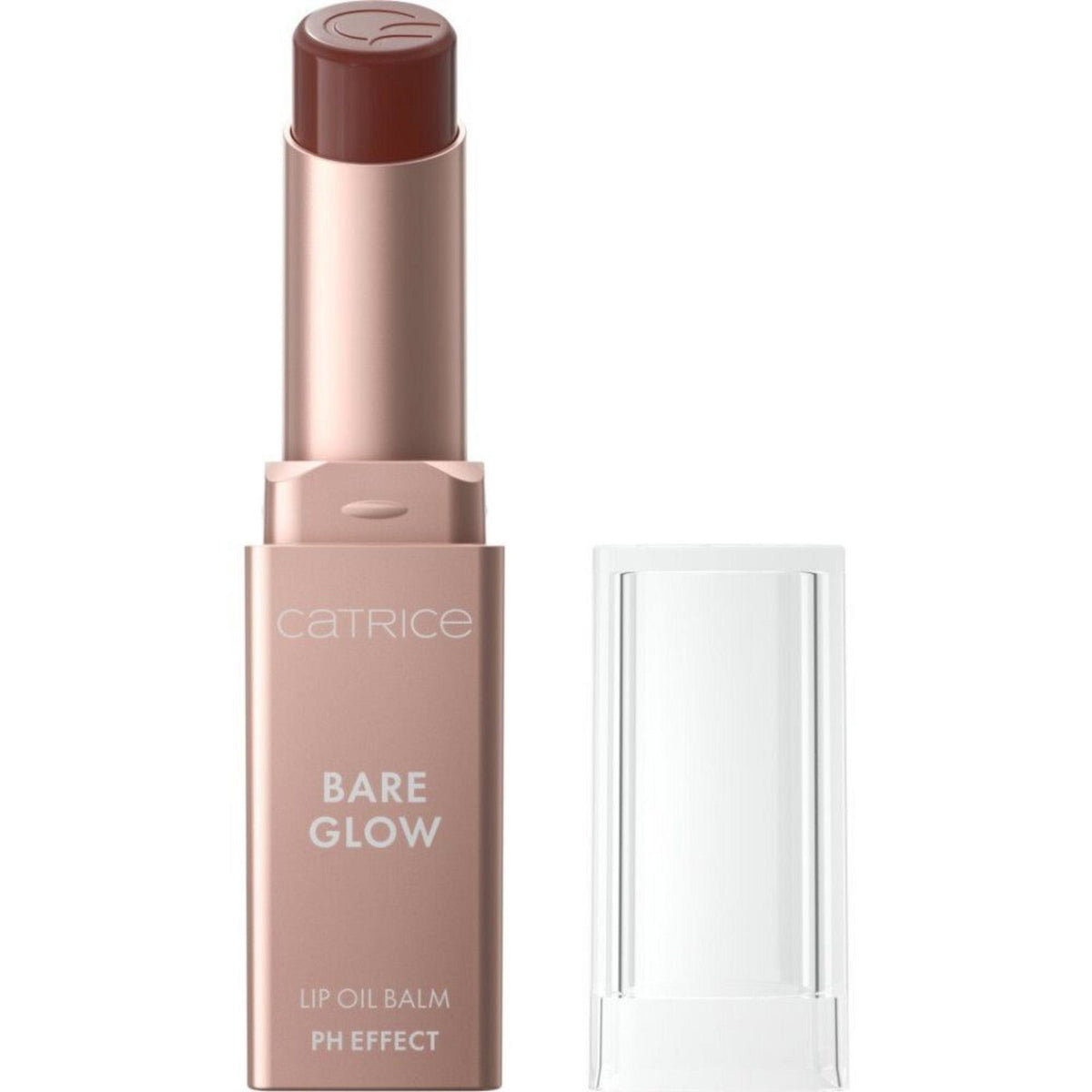 Catrice, Bare Glow, Natural Glow & Hydrating, Läppbalsam, 020, Warm Mahogany, 3 g