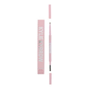 Kylie Cosmetics, Kybrow, Definierad, Ögonbrynskräm penna & borste 2-i-1, 001, Blond, 0.09 g