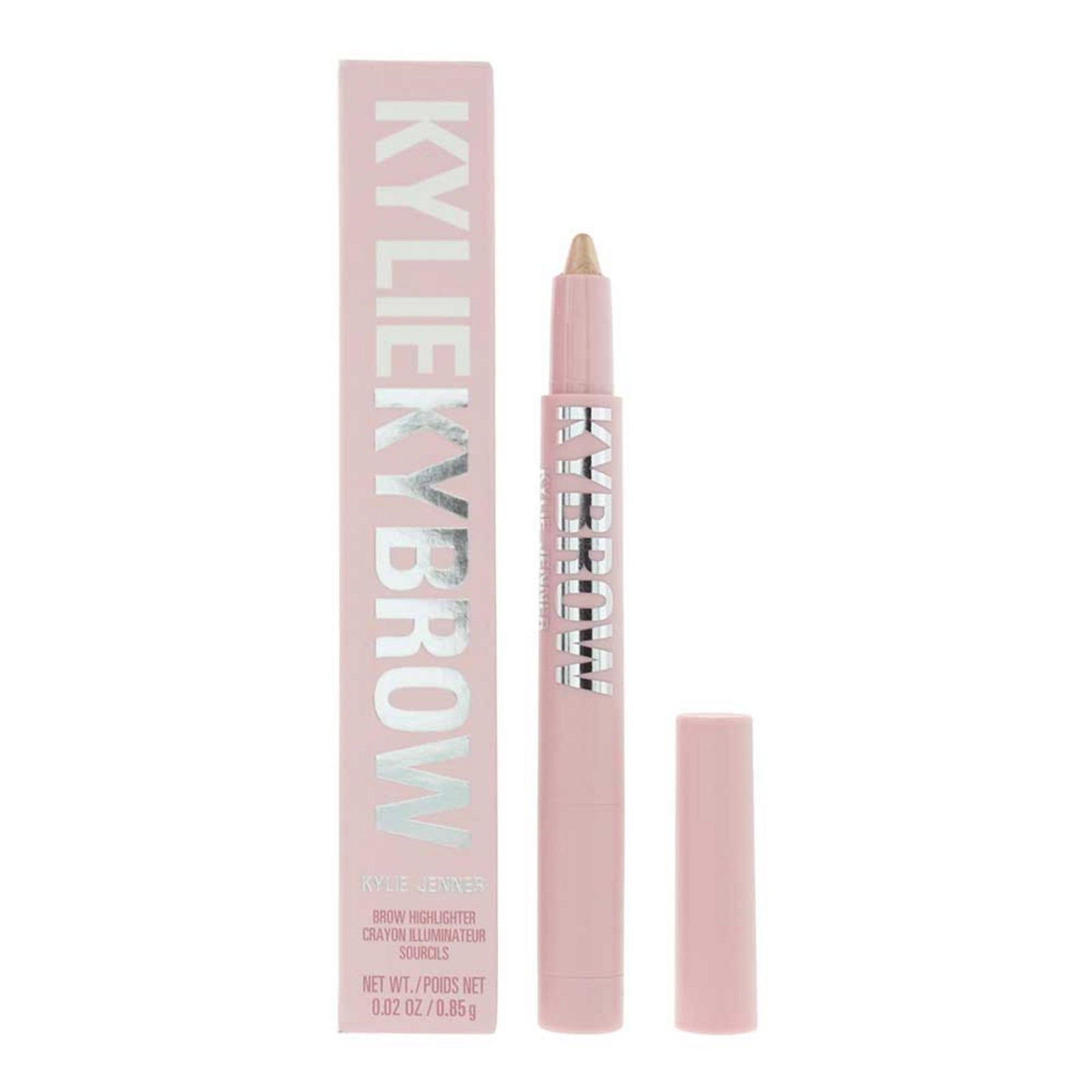 Kylie Cosmetics, Kybrow, Framhävning, Ögonbrynnskrämkrita, 001, Lätt skimmer, 0.86 g