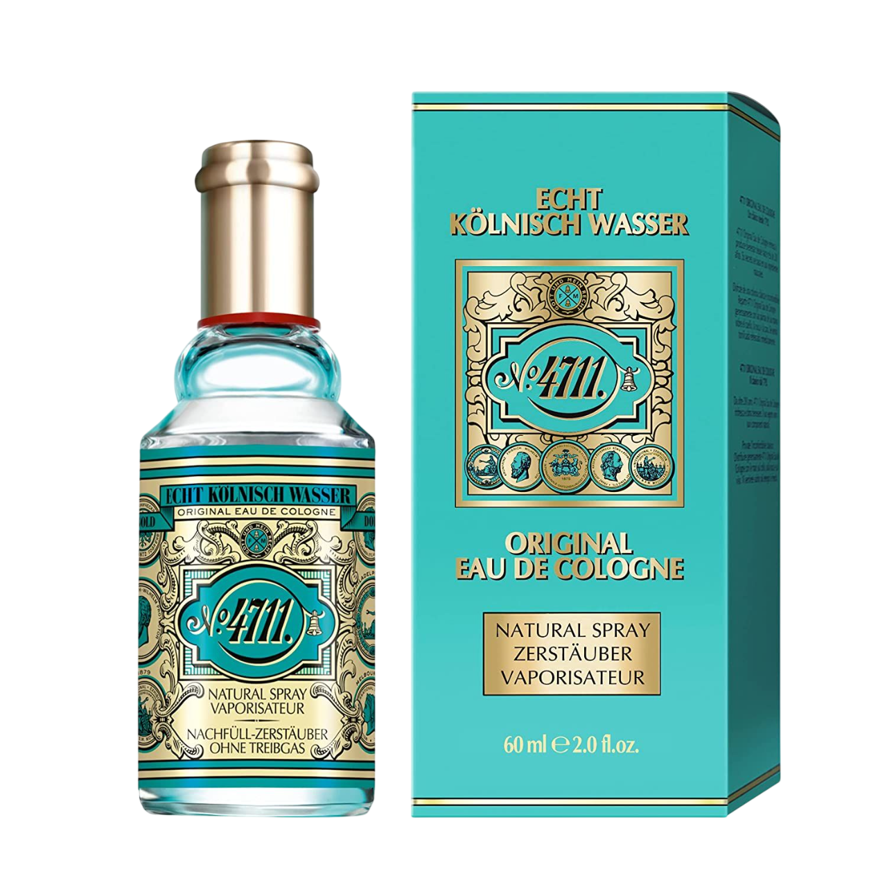 4711, Original, Eau de Cologne, Unisex, Spray, 60 ml