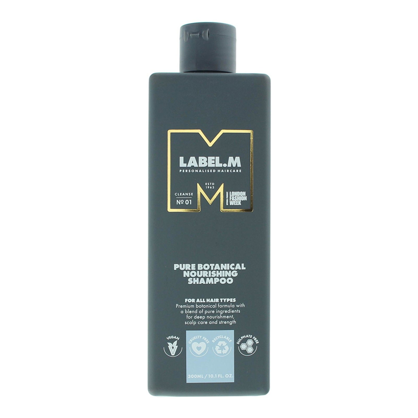 Label.M, Pure Botanical, Hårschampo, Näringsrik, 300 ml