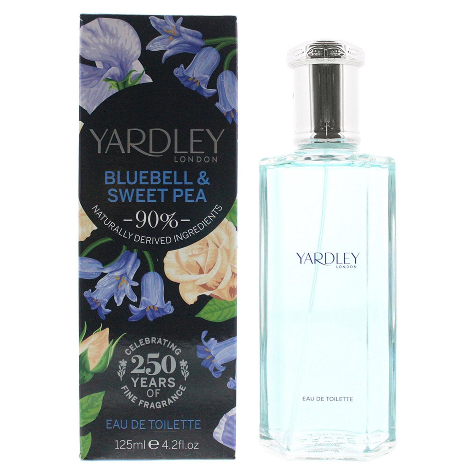 Yardley, Bluebell and Sweetpea, Eau de Toilette, För kvinnor, 125 ml