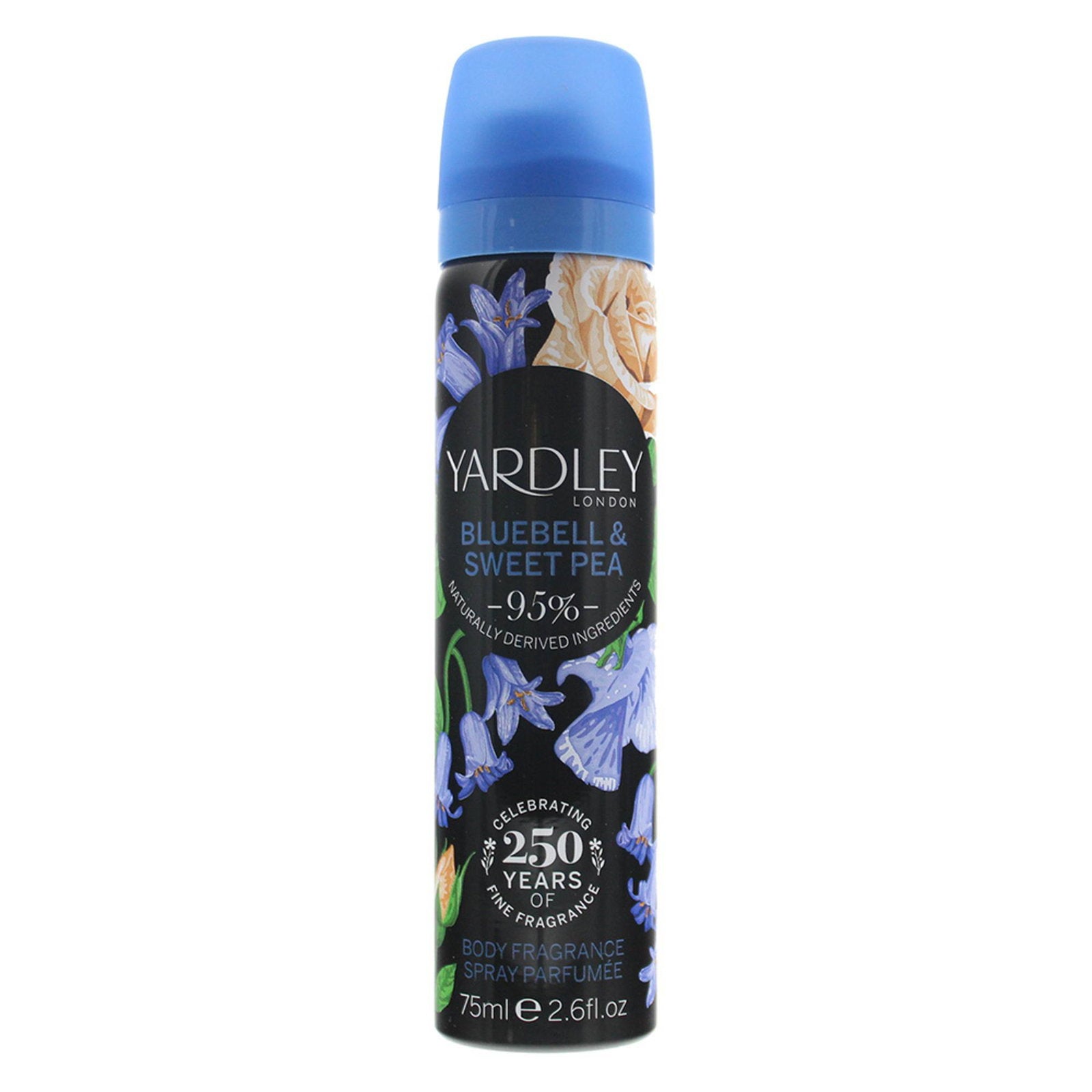 Yardley, Bluebell and Sweetpea, Doftspray, För kvinnor, 75 ml