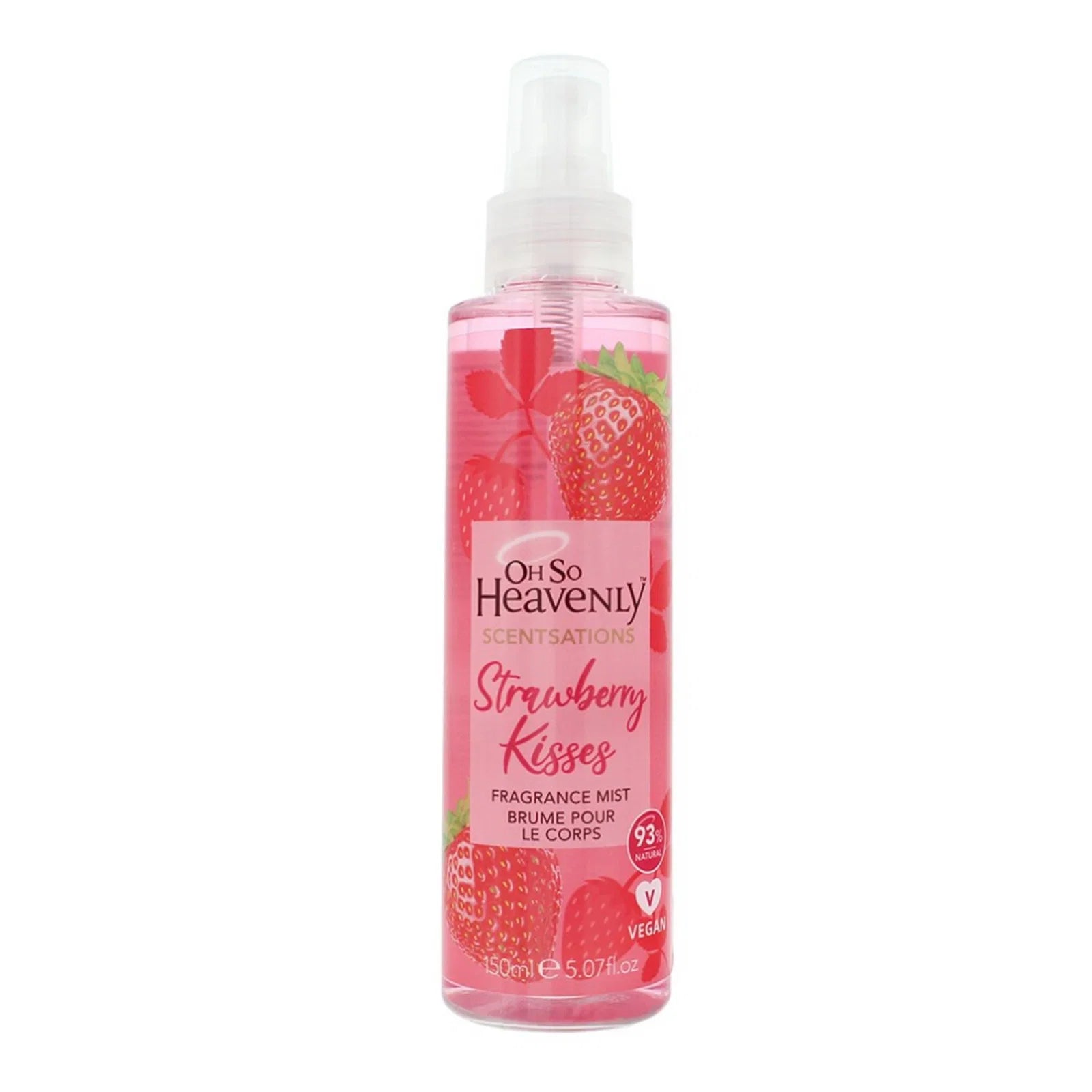 Oh So Heavenly, Scentsations Strawberry Kisses, Doftspray, För kvinnor, 150 ml