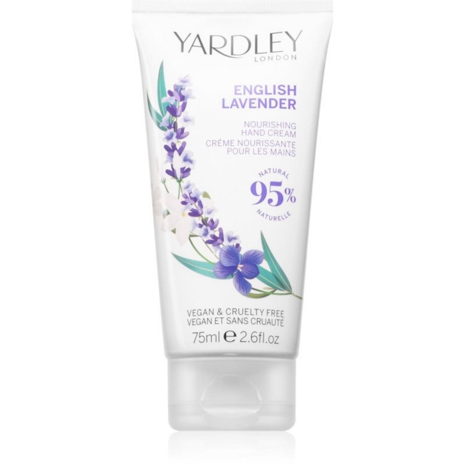 Yardley, English Lavender, Återfuktande, Handkräm, Lavendel, 75 ml