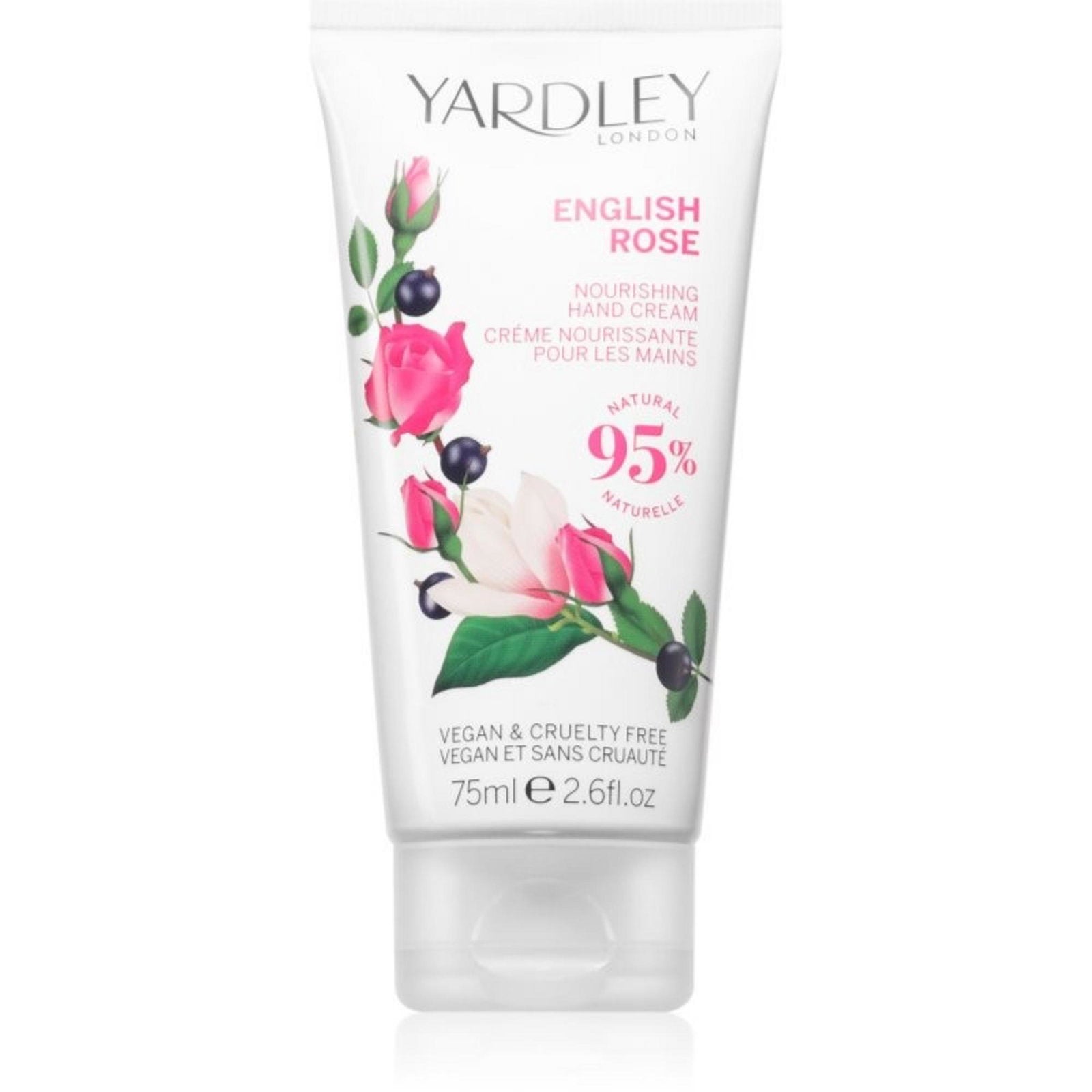 Yardley, English Rose, Närande, Handkräm, 75 ml