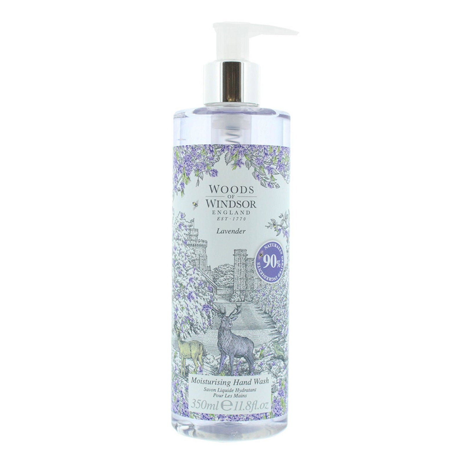 Woods Of Windsor, Lavender, Städning, Flytande tvål, För händer, 350 ml