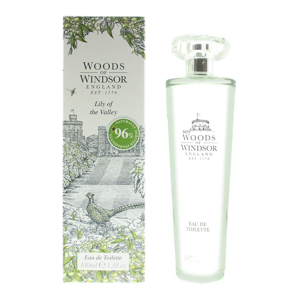 Woods Of Windsor, Lily Of The Valley, Eau de Toilette, För kvinnor, 100 ml