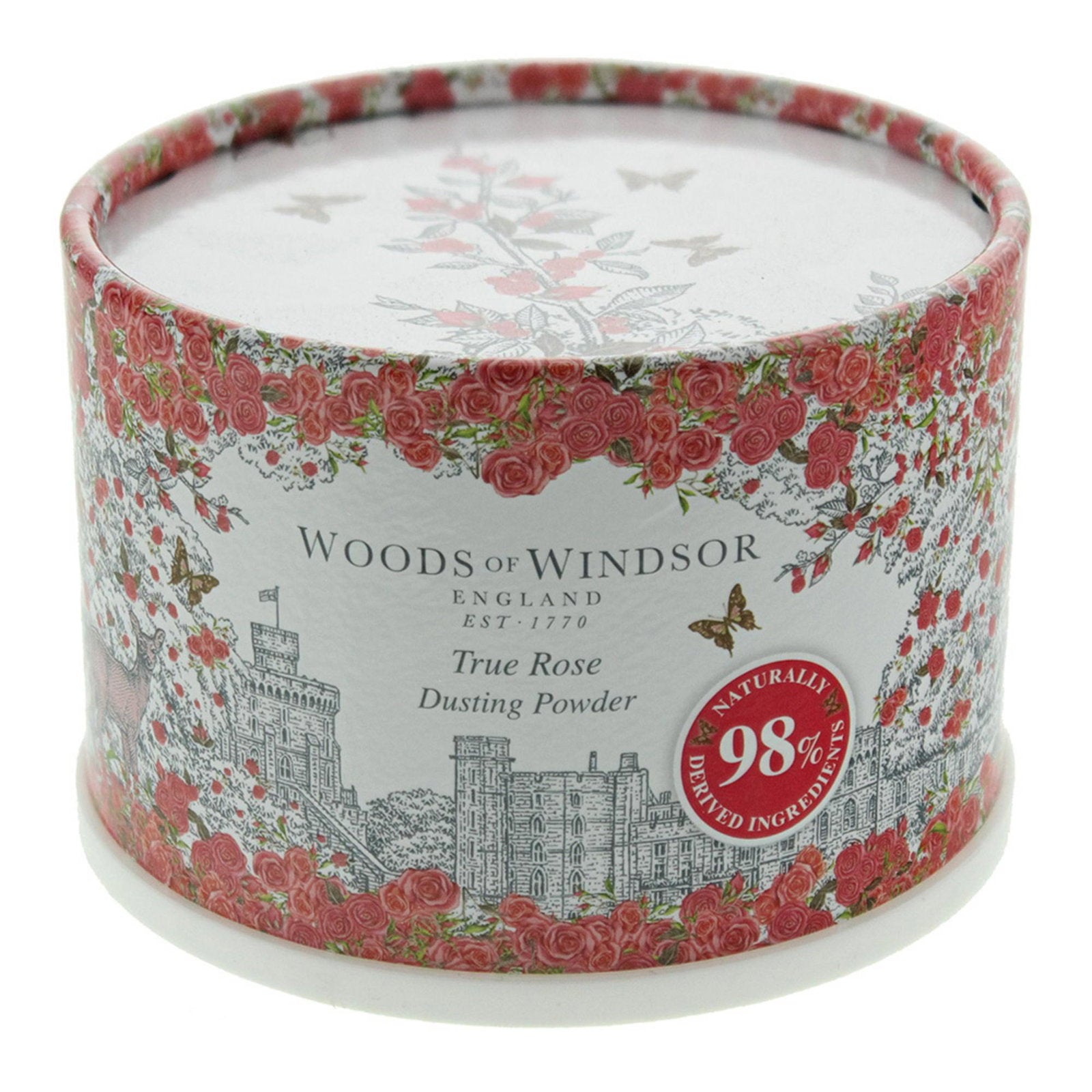 Woods Of Windsor, True Rose, Kroppspuder, 100 g