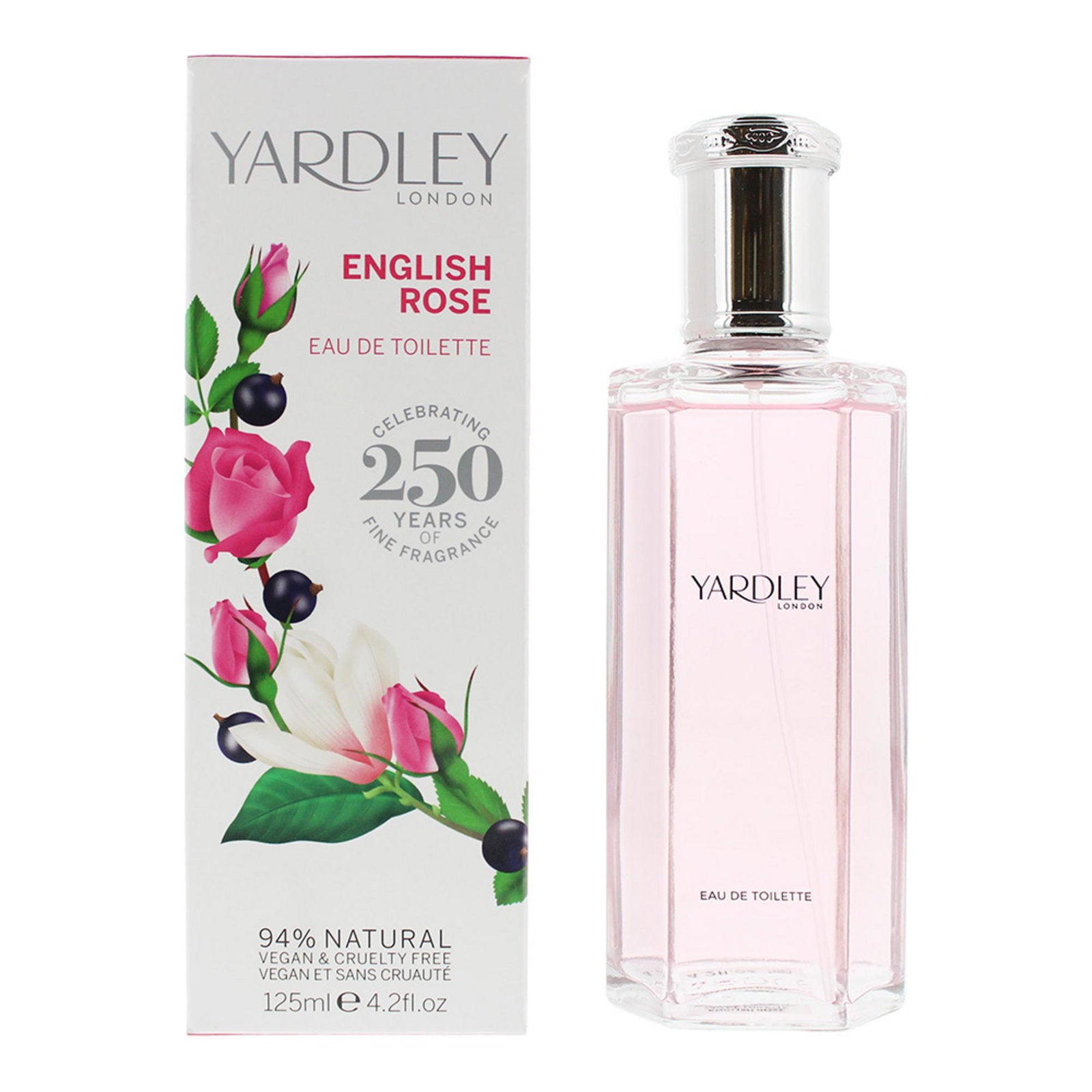 Yardley, English Rose, Eau de Toilette, För kvinnor, 125 ml