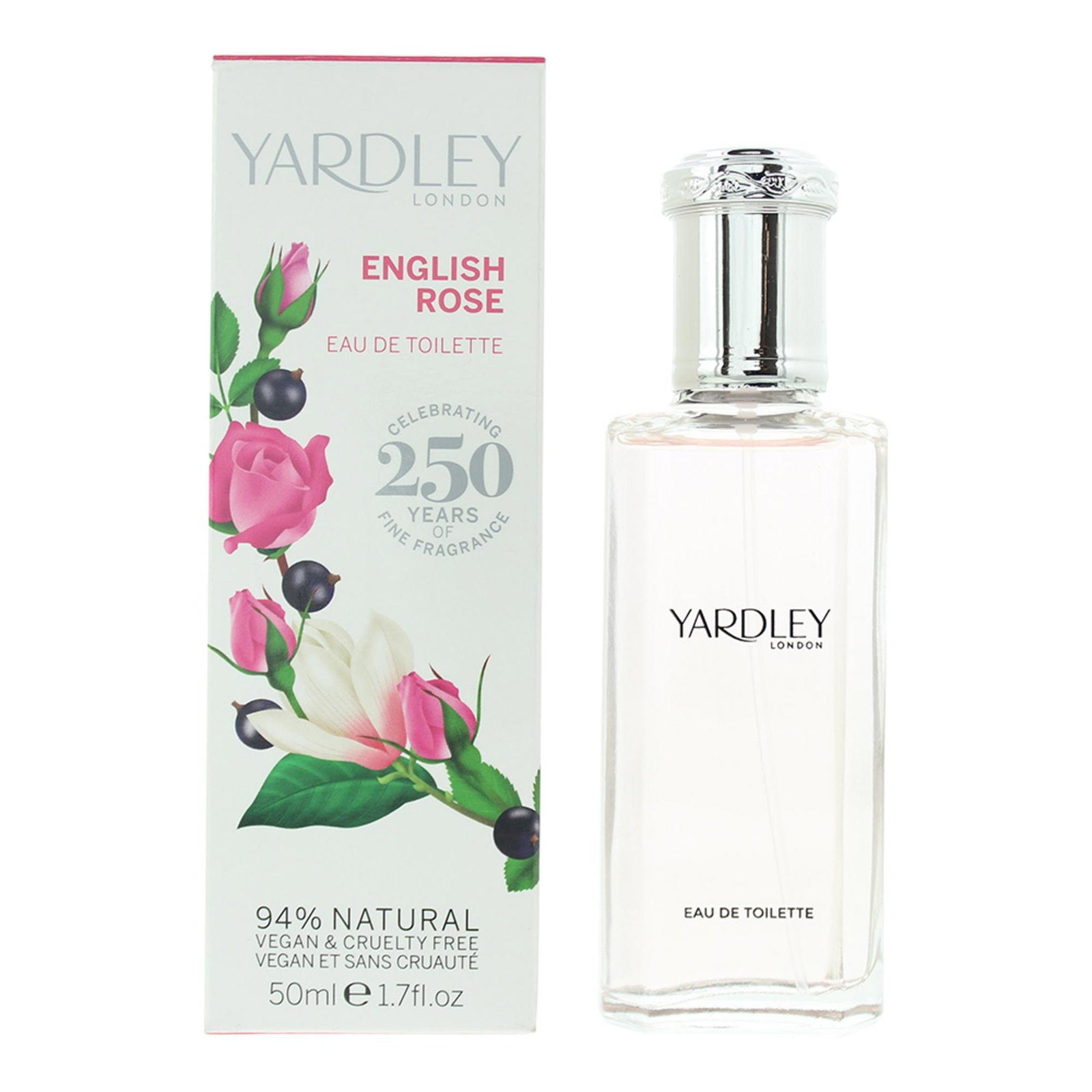Yardley, English Rose, Eau de Toilette, För kvinnor, 50 ml