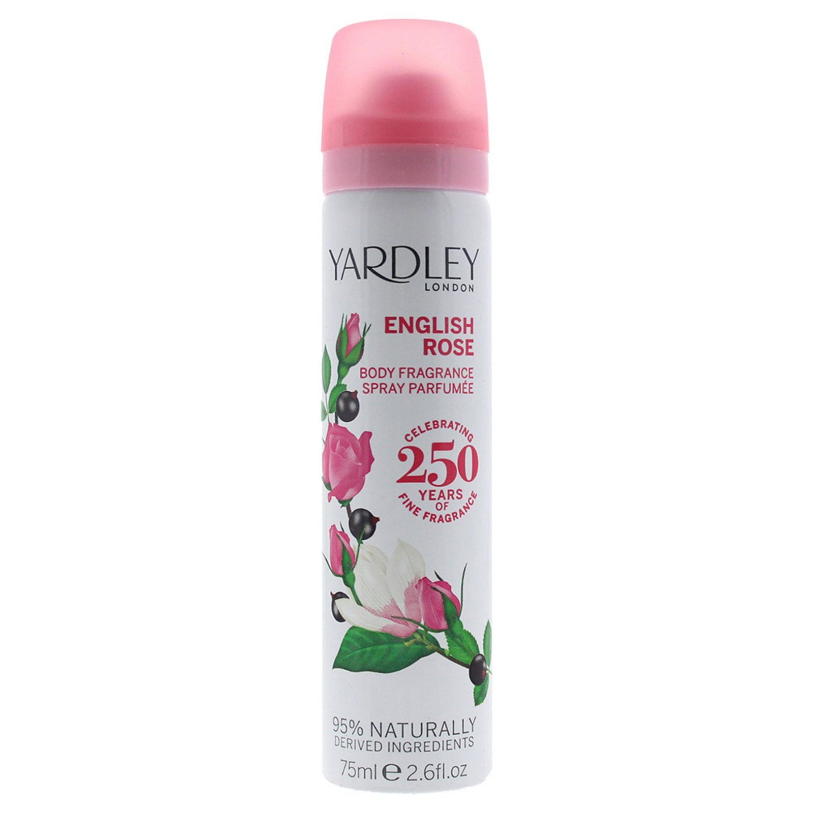 Yardley, English Rose, Doftspray, För kvinnor, 75 ml