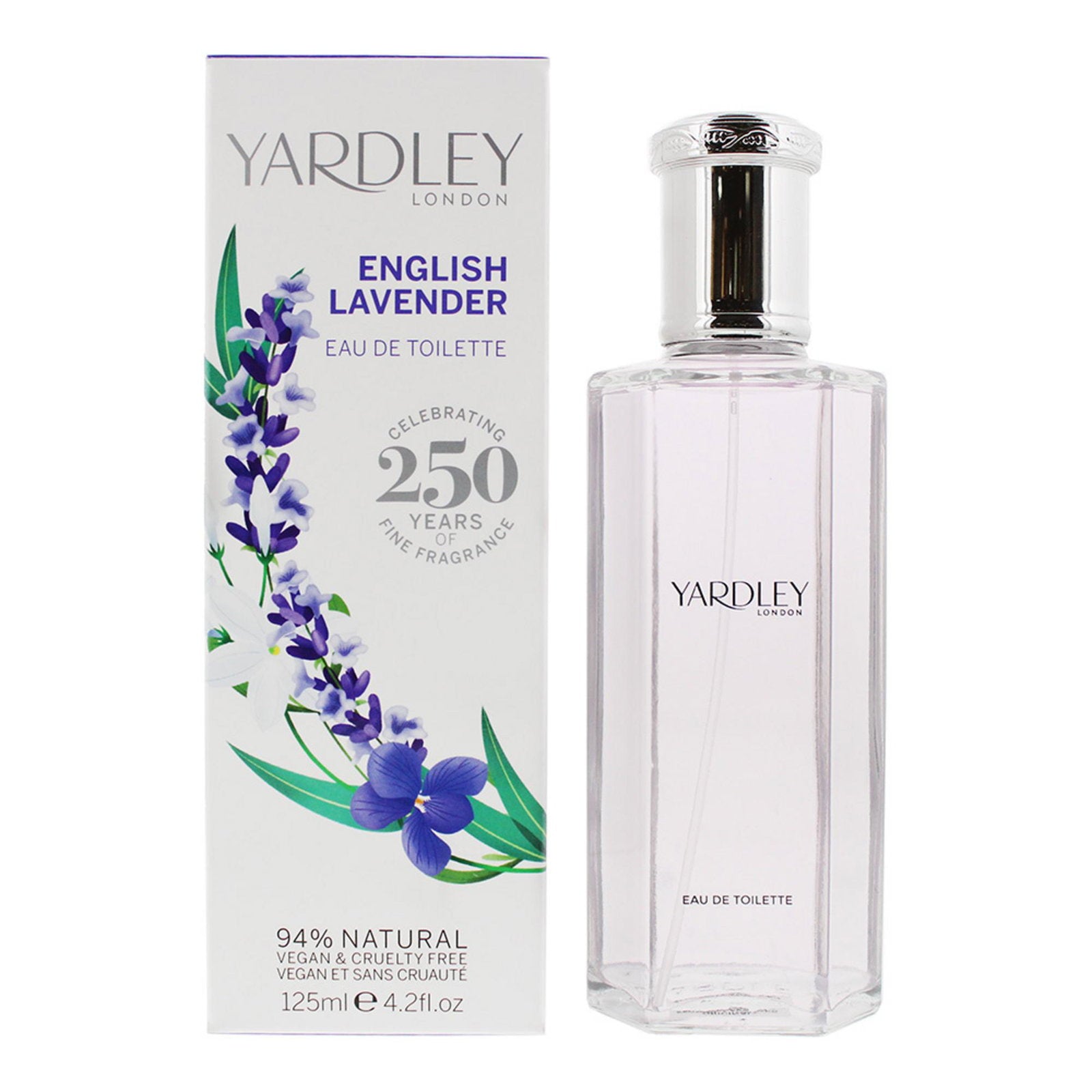 Yardley, English Lavender, Eau de Toilette, För kvinnor, 125 ml