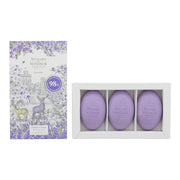Set Trio, Woods Of Windsor, Lavender, Städning, Lavendel, Massage tvål, Sheasmör, 3 st, 60 g