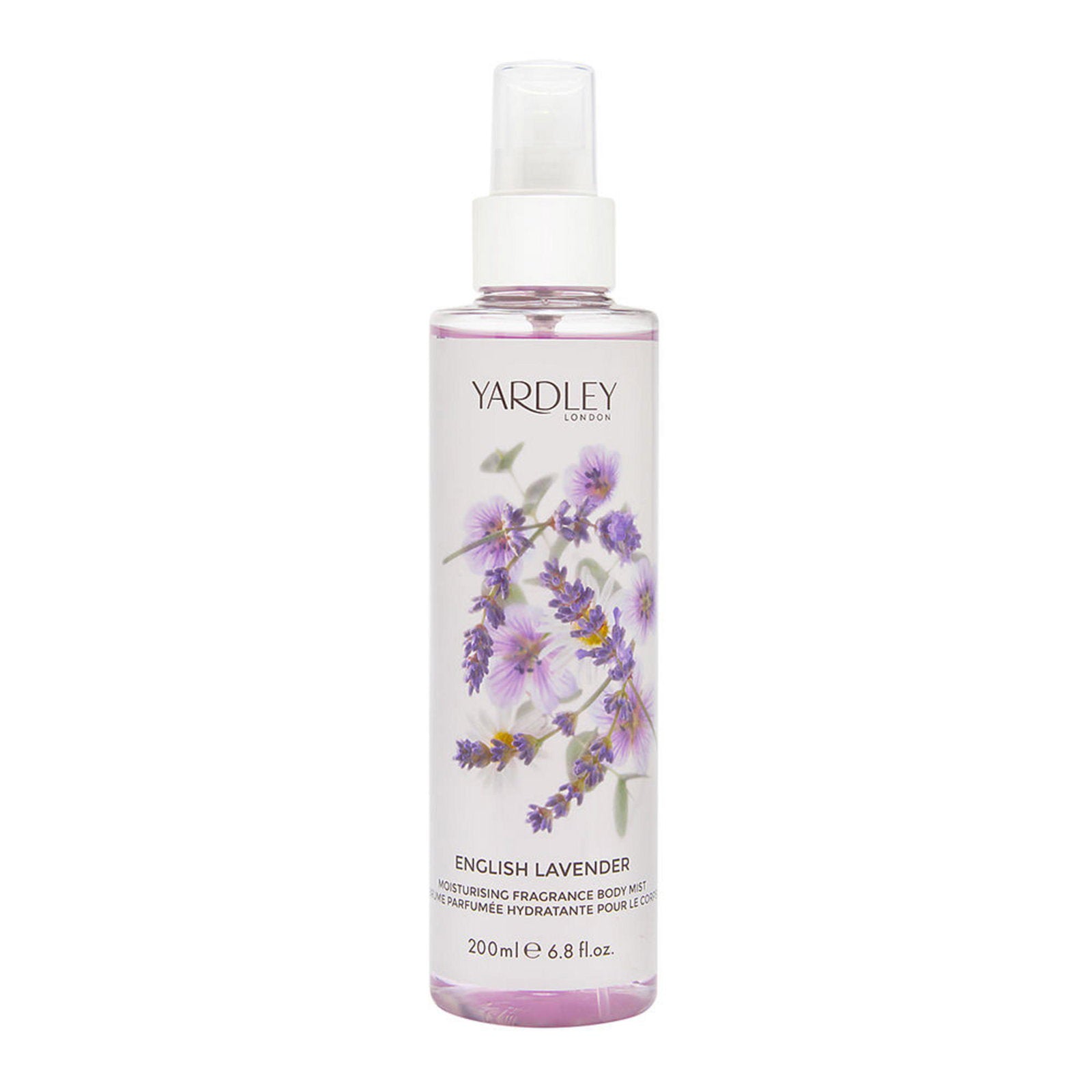 Yardley, English Lavender, Kroppsspray, 200 ml