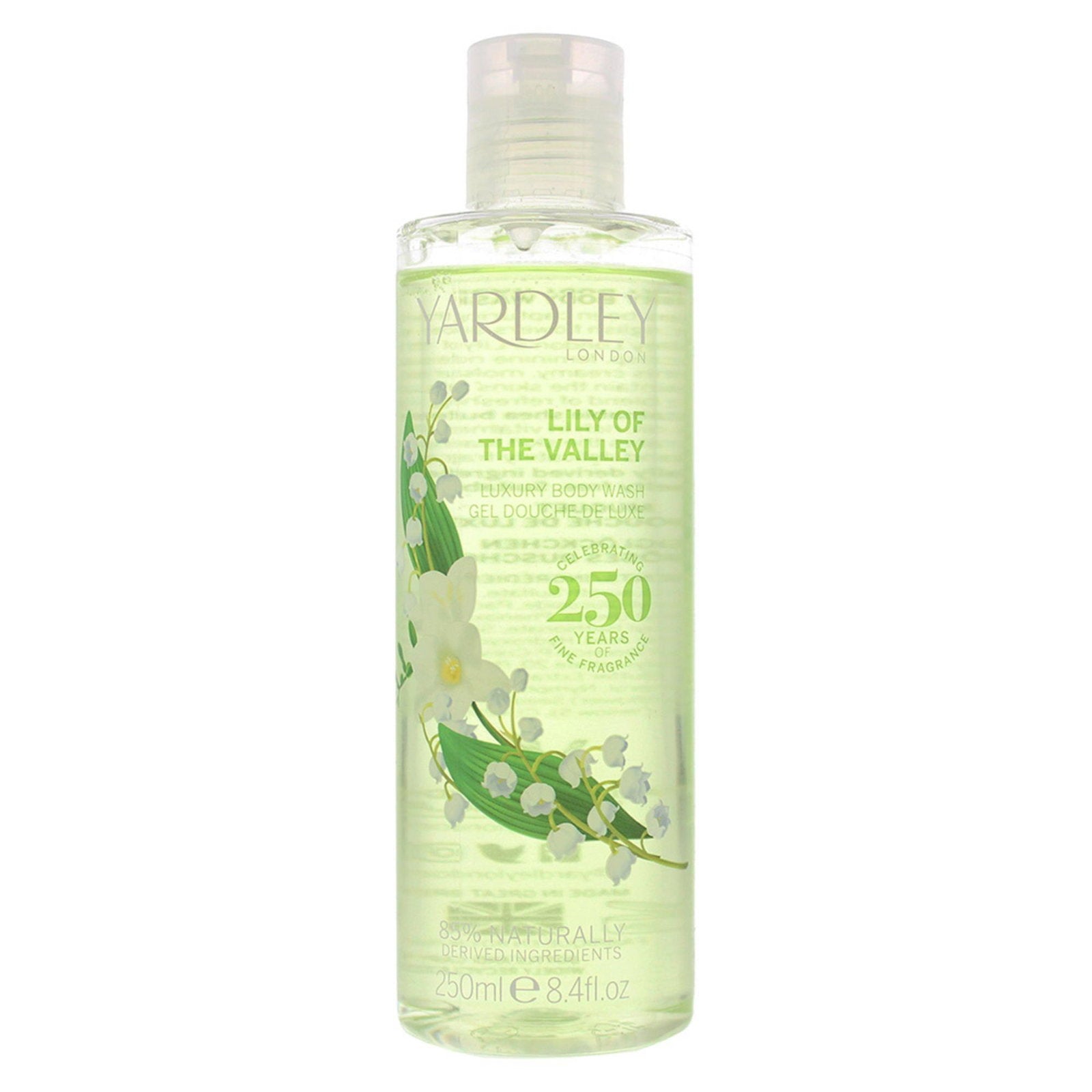 Yardley, Lily Of The Valley, Återfuktande, Duschkräm, 250 ml